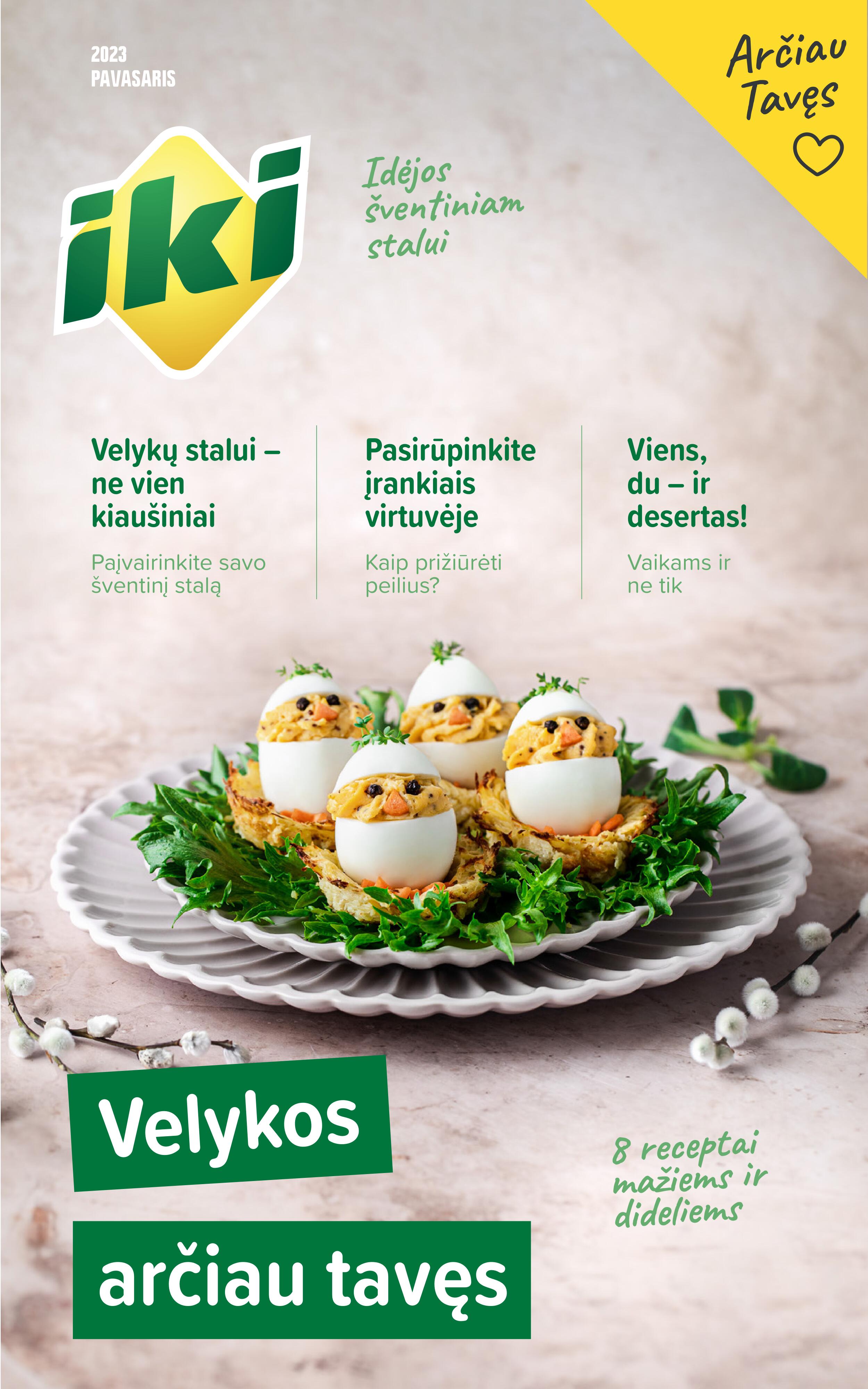 IKI kainų katalogas "Velykos arčiau tavęs"