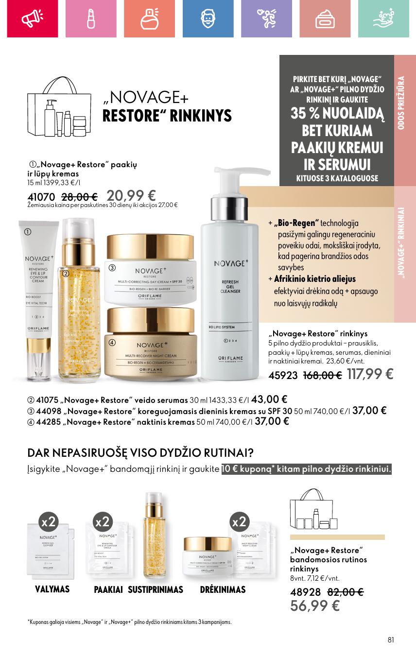 Naujas ORIFLAME katalogas galioja 2025.05.11 - 2025.05.31