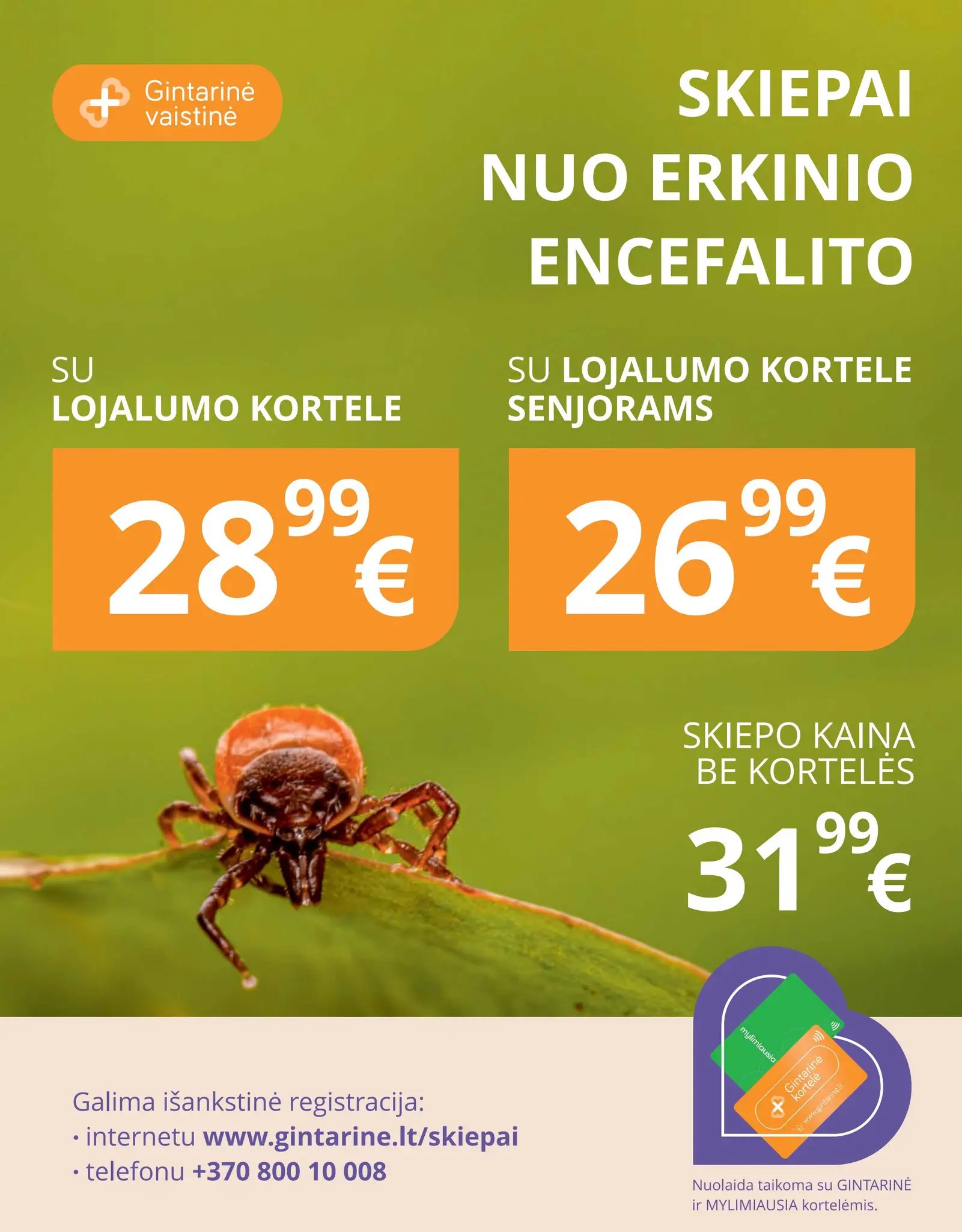 Naujas GINTARINĖS vaistinės leidinys nuo 2026.04.01 iki 2026.04.30