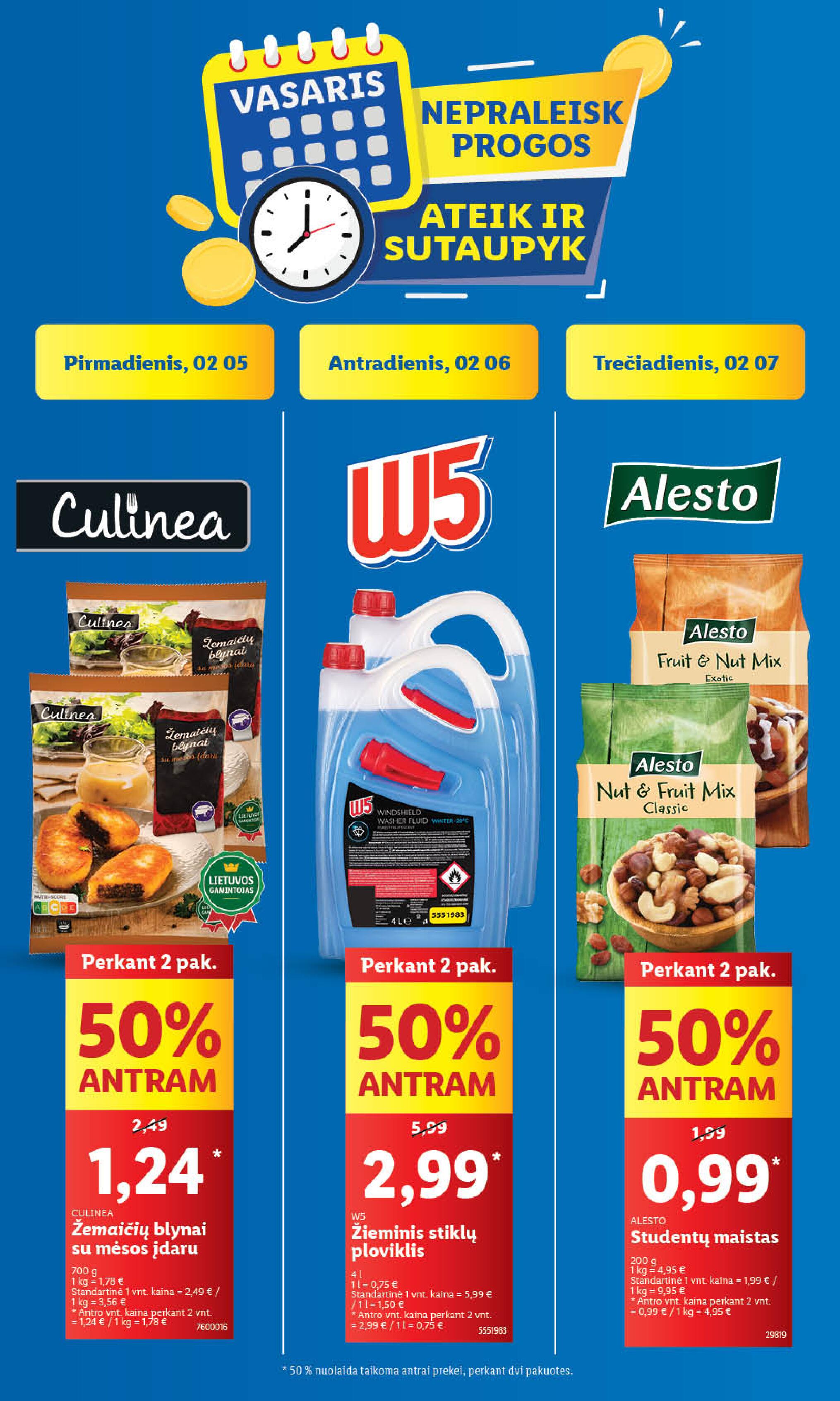 Naujausias LIDL kaininis katalogas 2024.02.05 - 2024.02.11