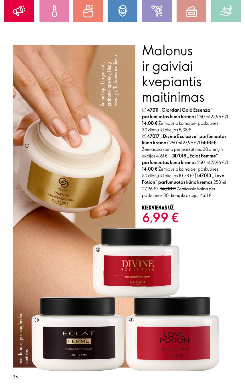ORIFLAME katalogas galioja 2025.06.01 - 2025.06.21