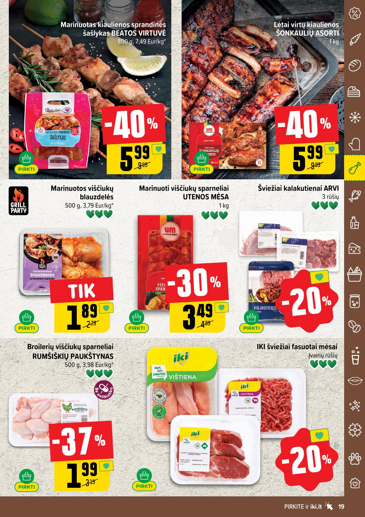 IKI SAVAITĖLĖ akcijų ir nuolaidų leidinys Nr.28 2025.07.07 - 2025.07.13