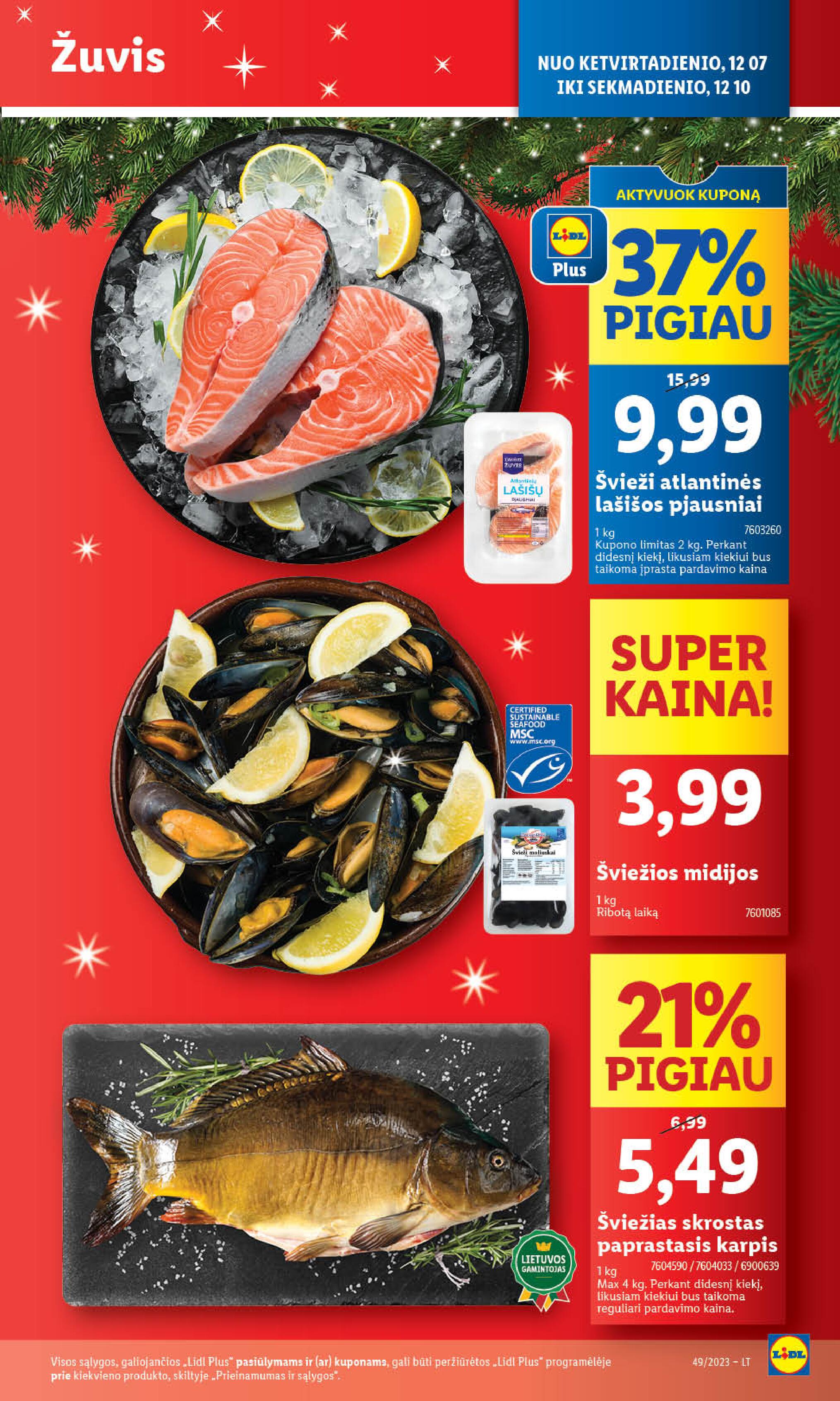 Naujausias LIDL kaininis katalogas 2023.12.04 - 2023.12.10