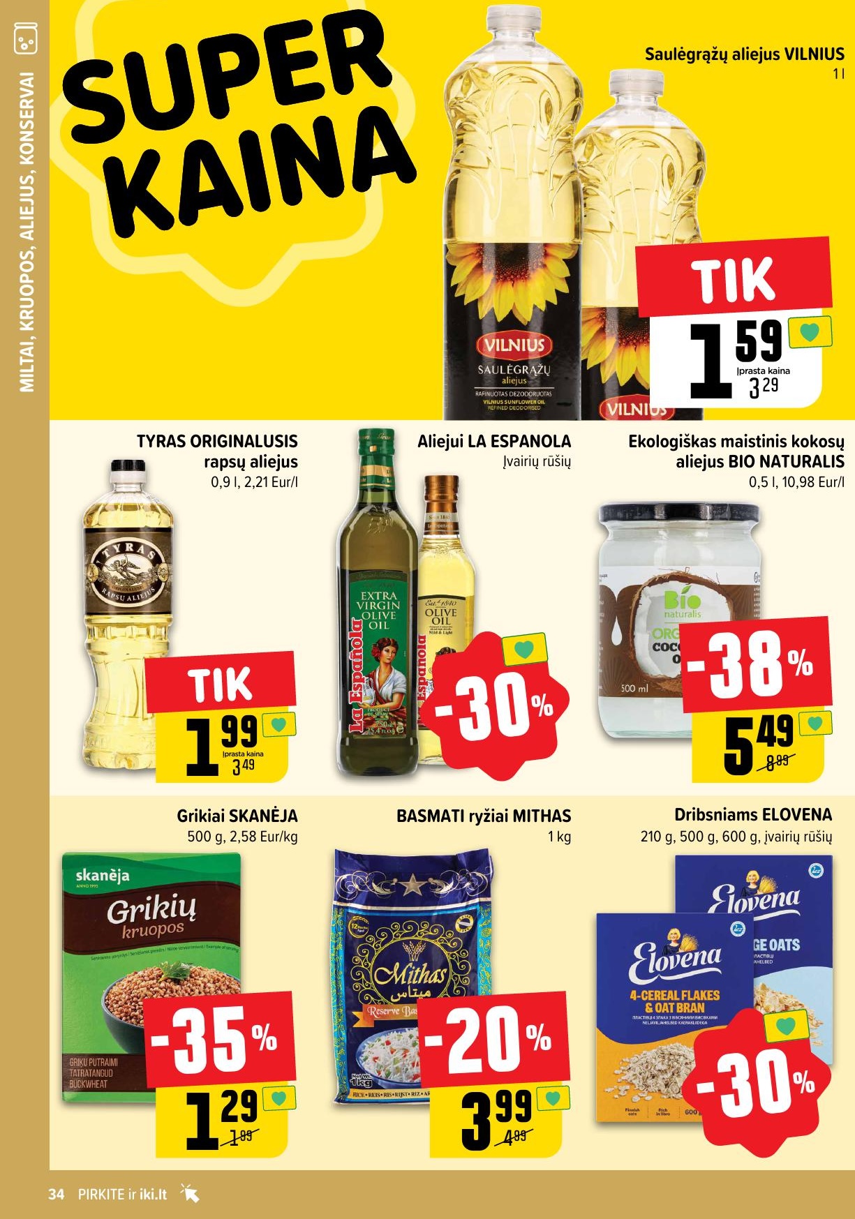 Naujausias IKI kaininis katalogas 2024.08.19 - 2024.08.25
