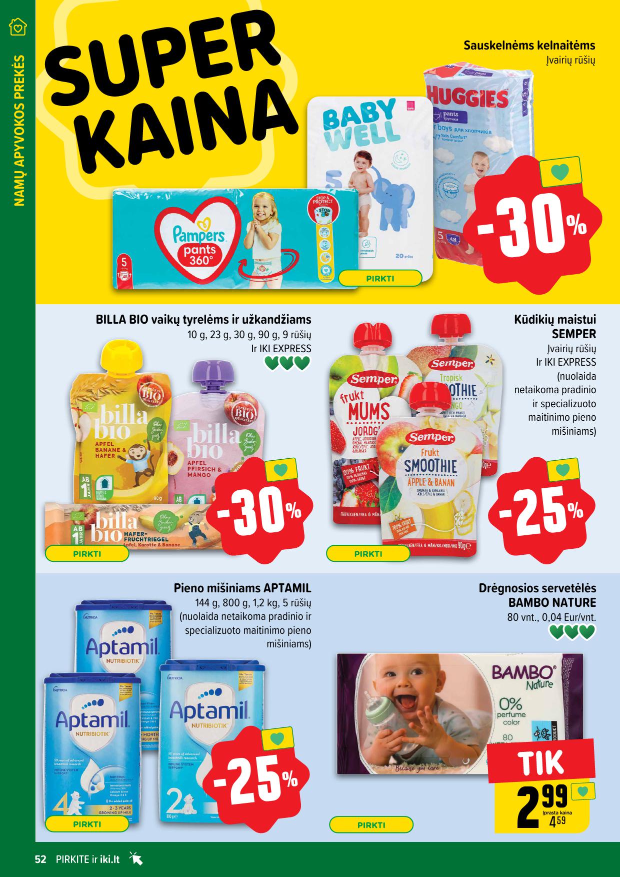 Naujausias IKI kaininis katalogas 2024.09.30 - 2024.10.06