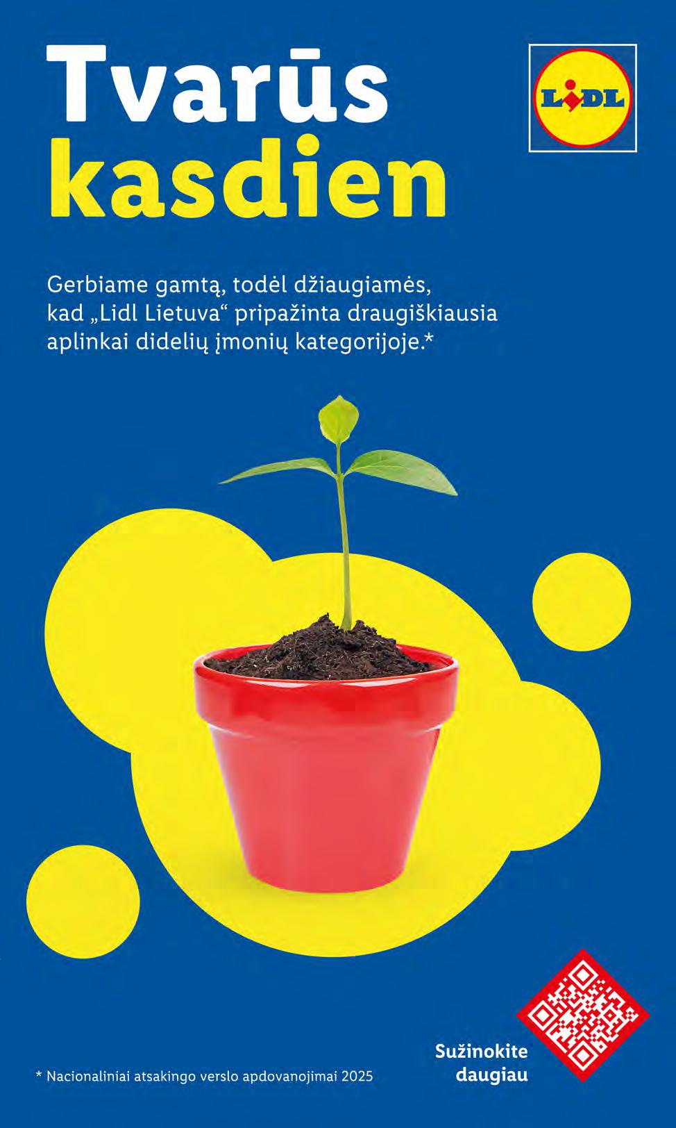 LIDL ne maisto prekių leidinys 2025.08.18 - 2025.08.24