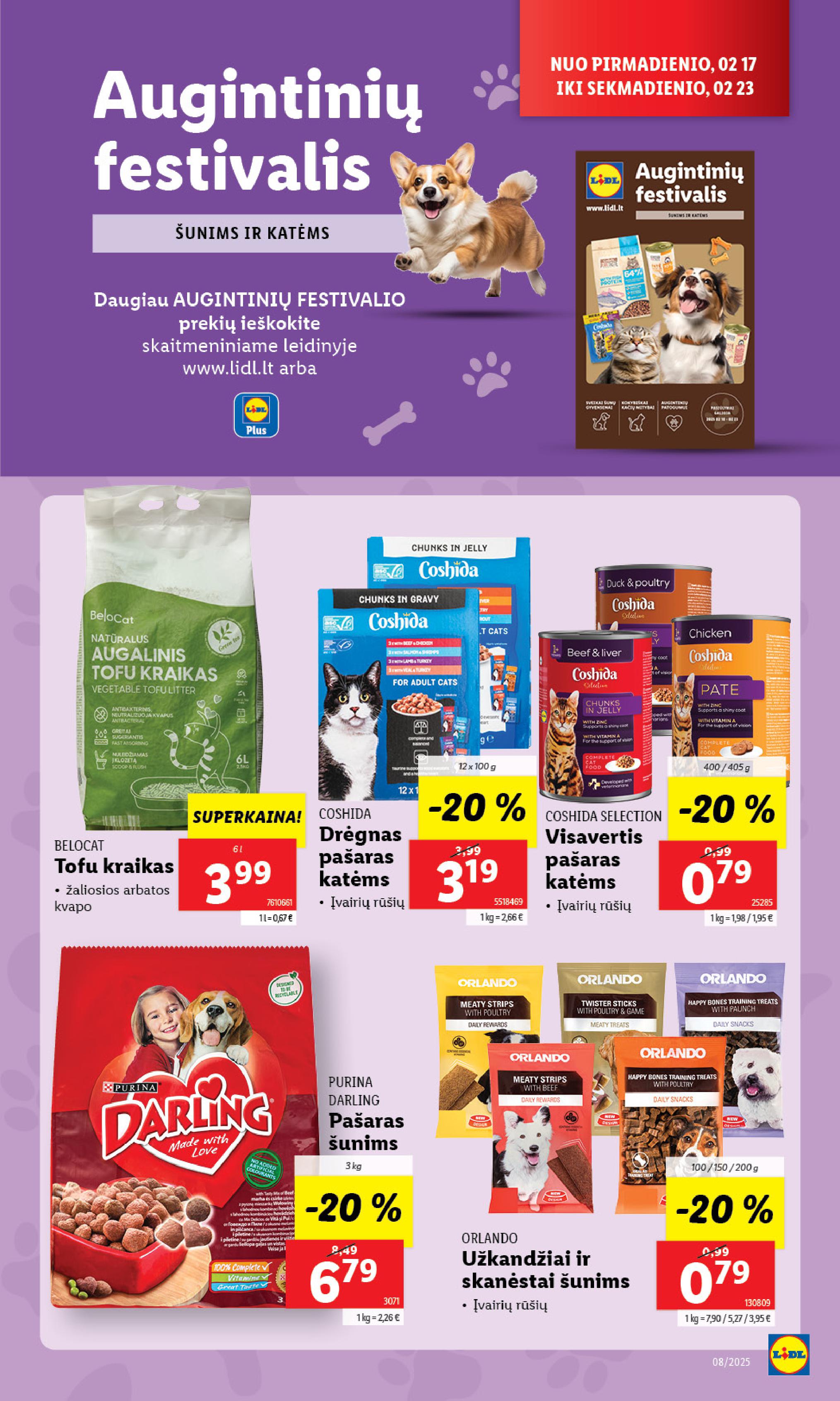 Naujausias LIDL kaininis katalogas 2025.02.17 - 2025.02.23
