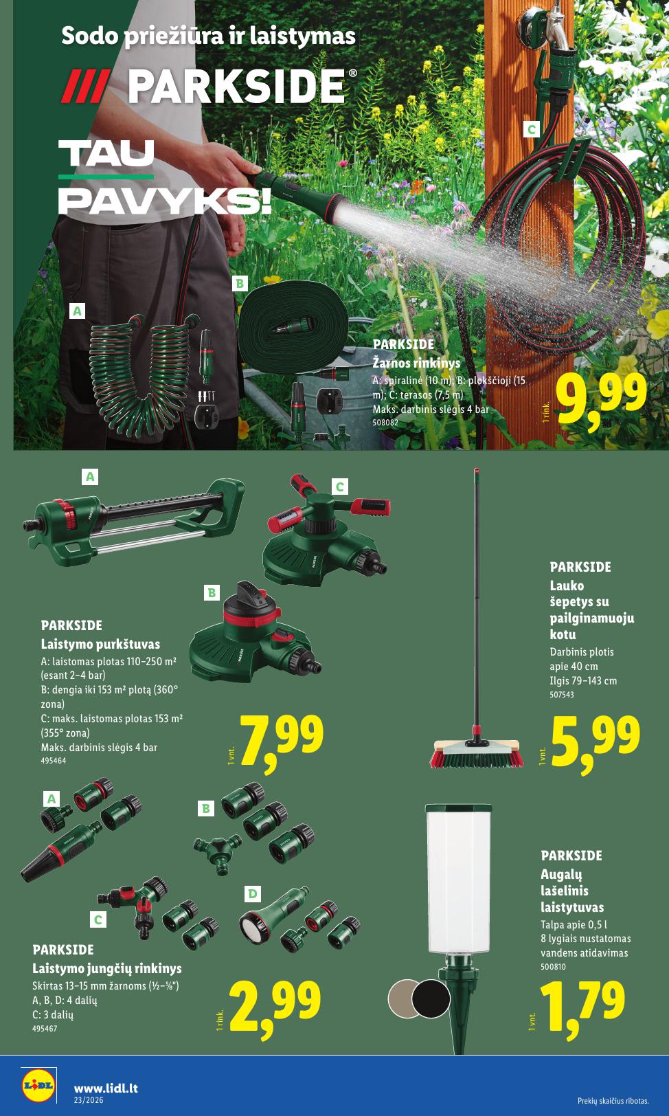 LIDL ne maisto prekių leidinys 2026.06.01 - 2026.06.07