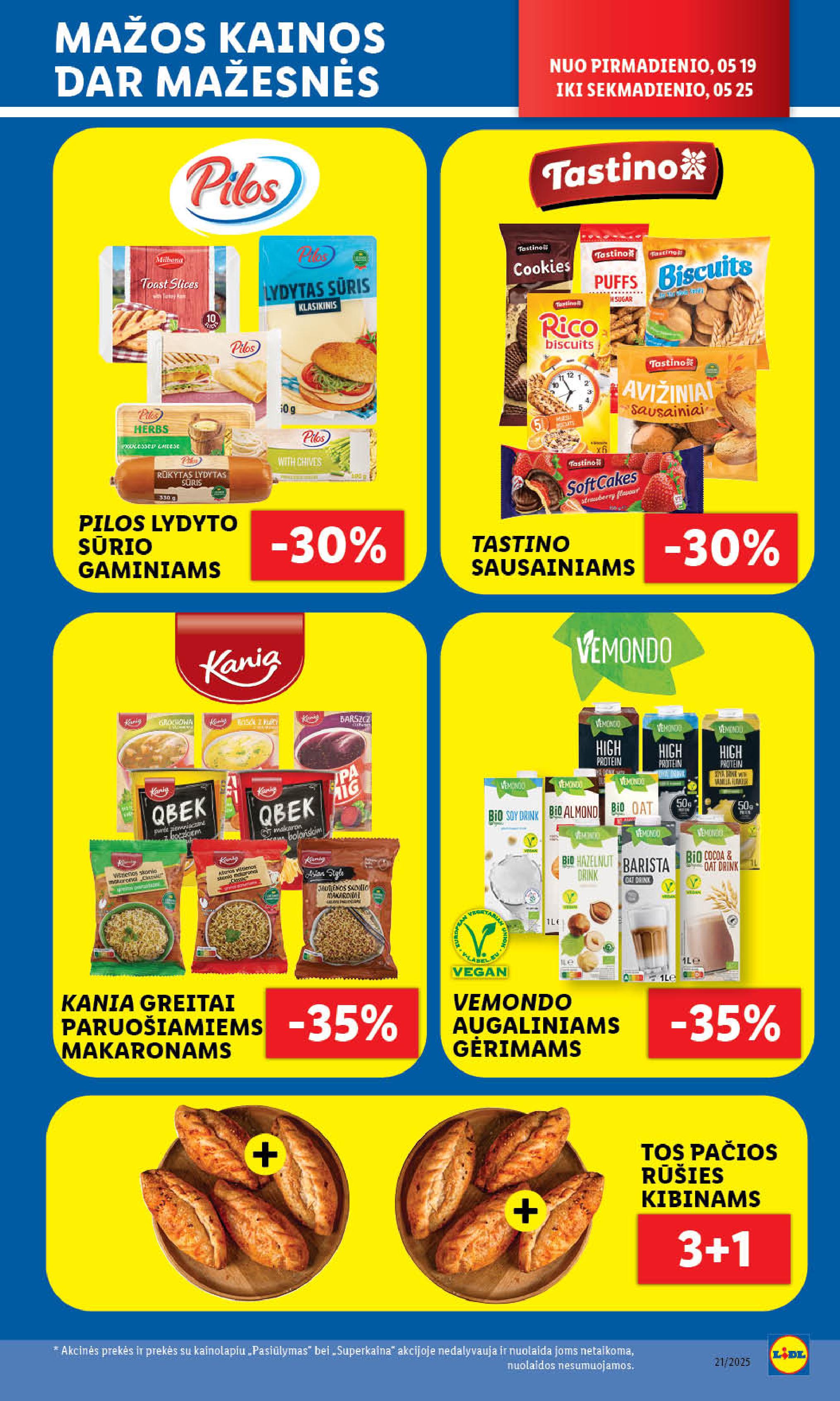 Naujausias LIDL kaininis katalogas 2025.05.19 - 2025.05.25