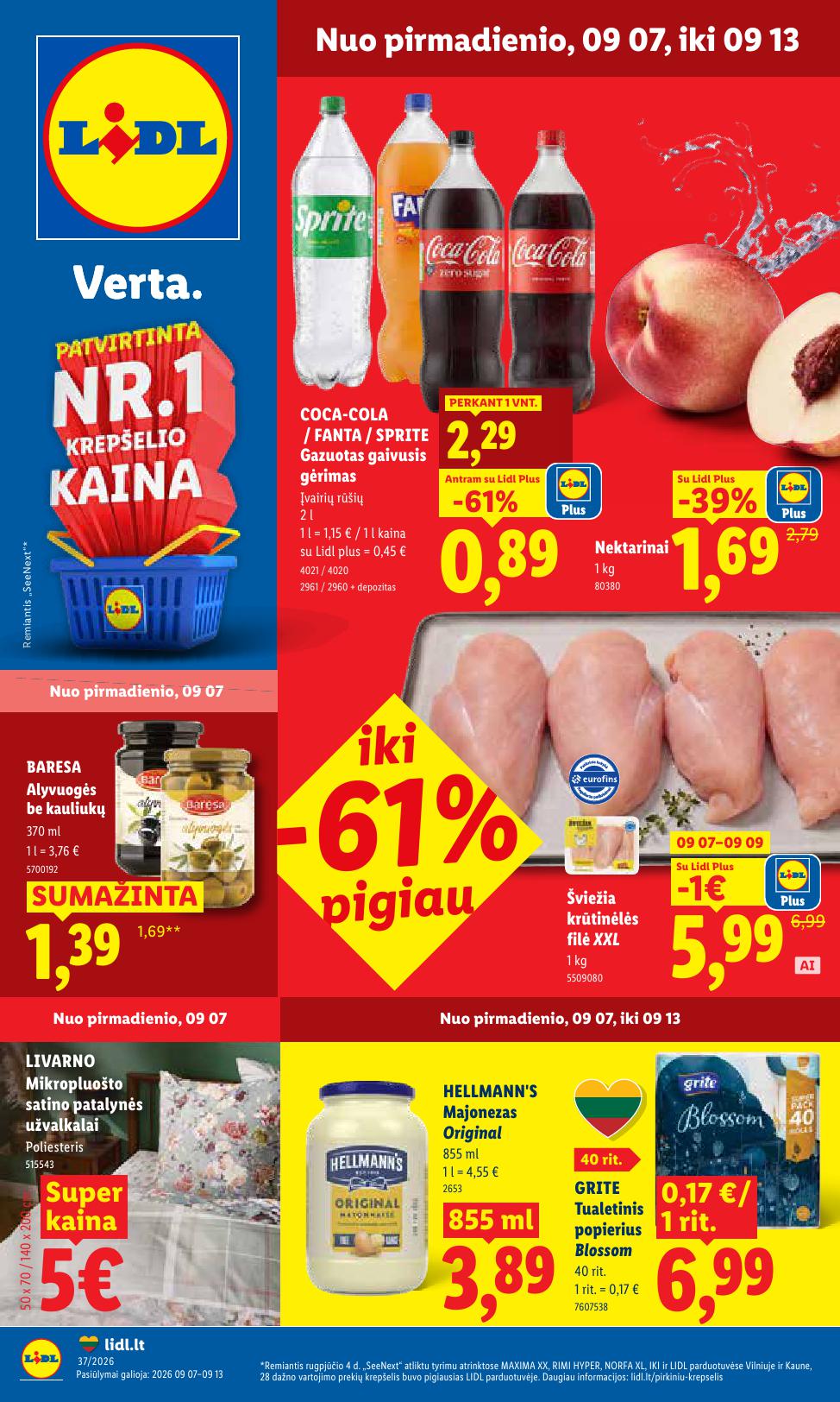 Naujas LIDL leidinys nuo 2026.09.07 iki 2026.09.13