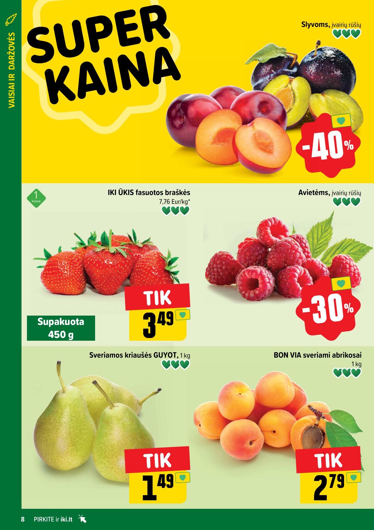 Naujausias IKI kaininis katalogas 2024.08.26 - 2024.09.01