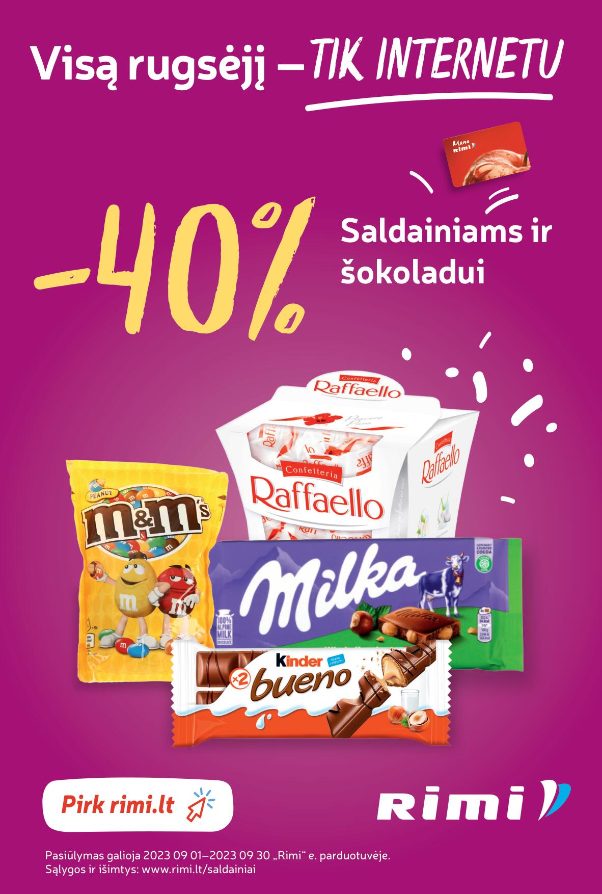 Naujausias RIMI kaininis katalogas 2023.09.19 - 2023.09.25