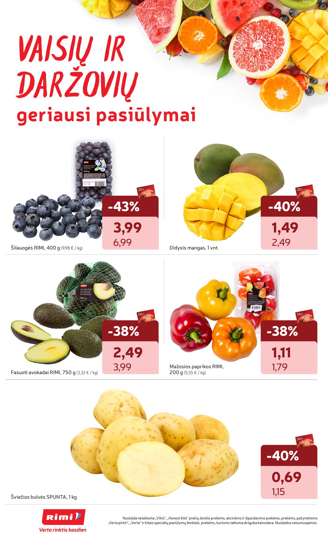 Naujausias RIMI kaininis katalogas 2025.06.17 - 2025.06.23