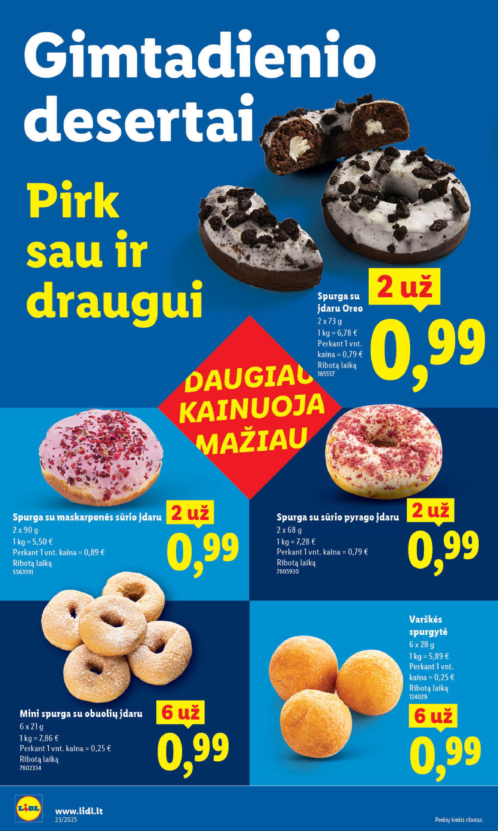 Naujausias LIDL kaininis katalogas 2025.06.02 - 2025.06.08