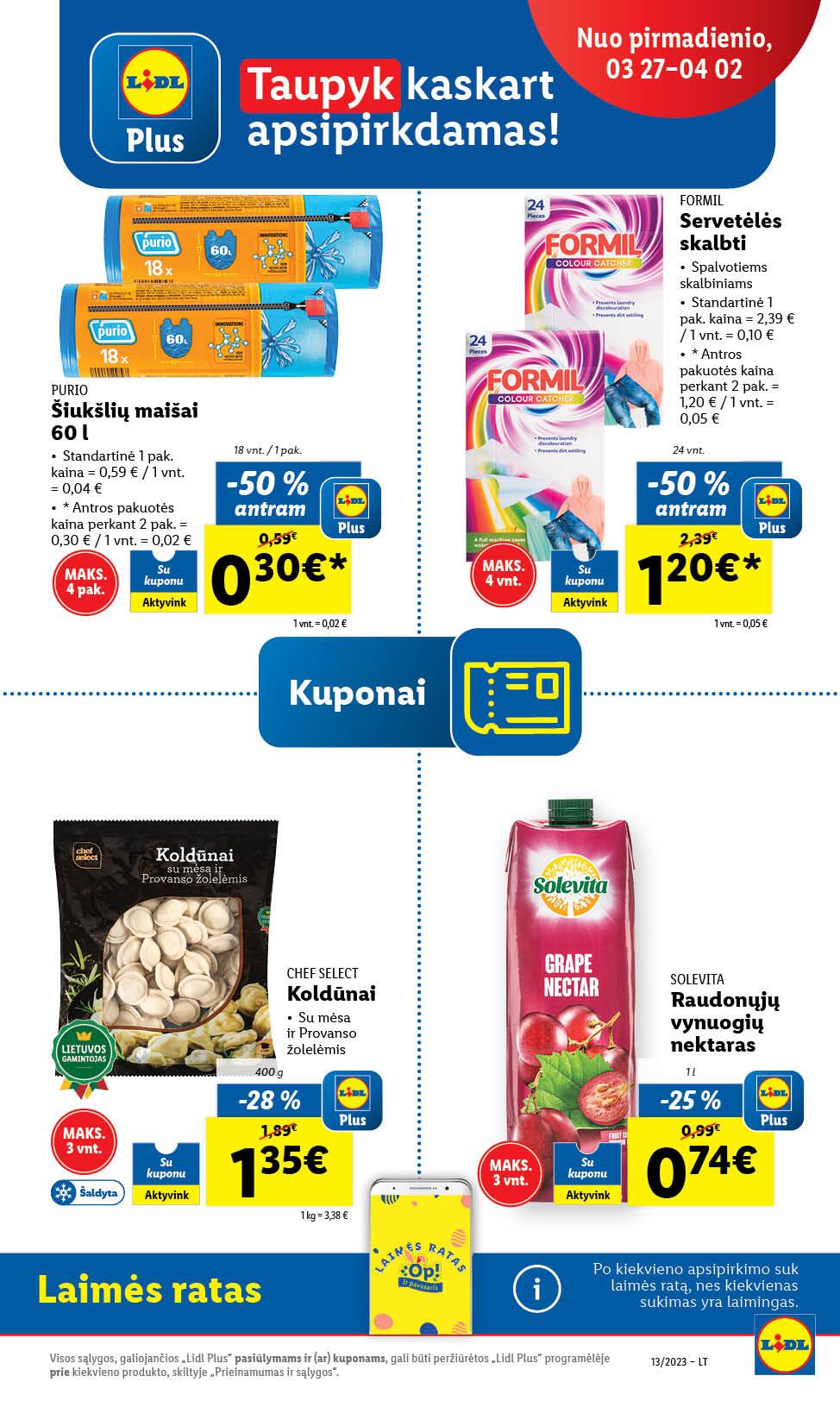 Naujausias LIDL kaininis katalogas 2023.03.16 - 2023.04.02