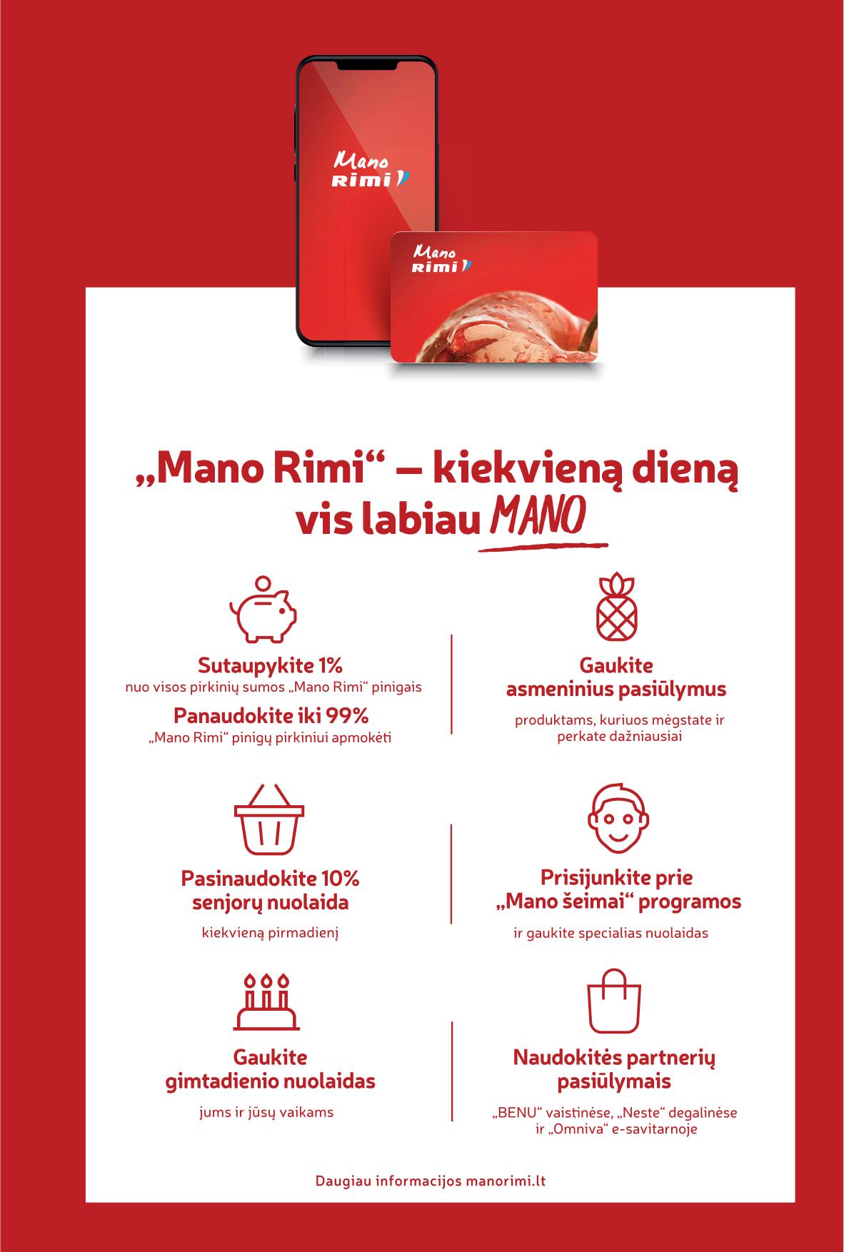 Naujausias RIMI kaininis katalogas 2022.12.06 - 2022.12.12