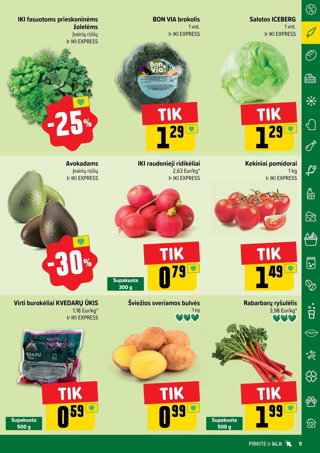 Naujausias IKI kaininis katalogas 2025.05.19 - 2025.05.25