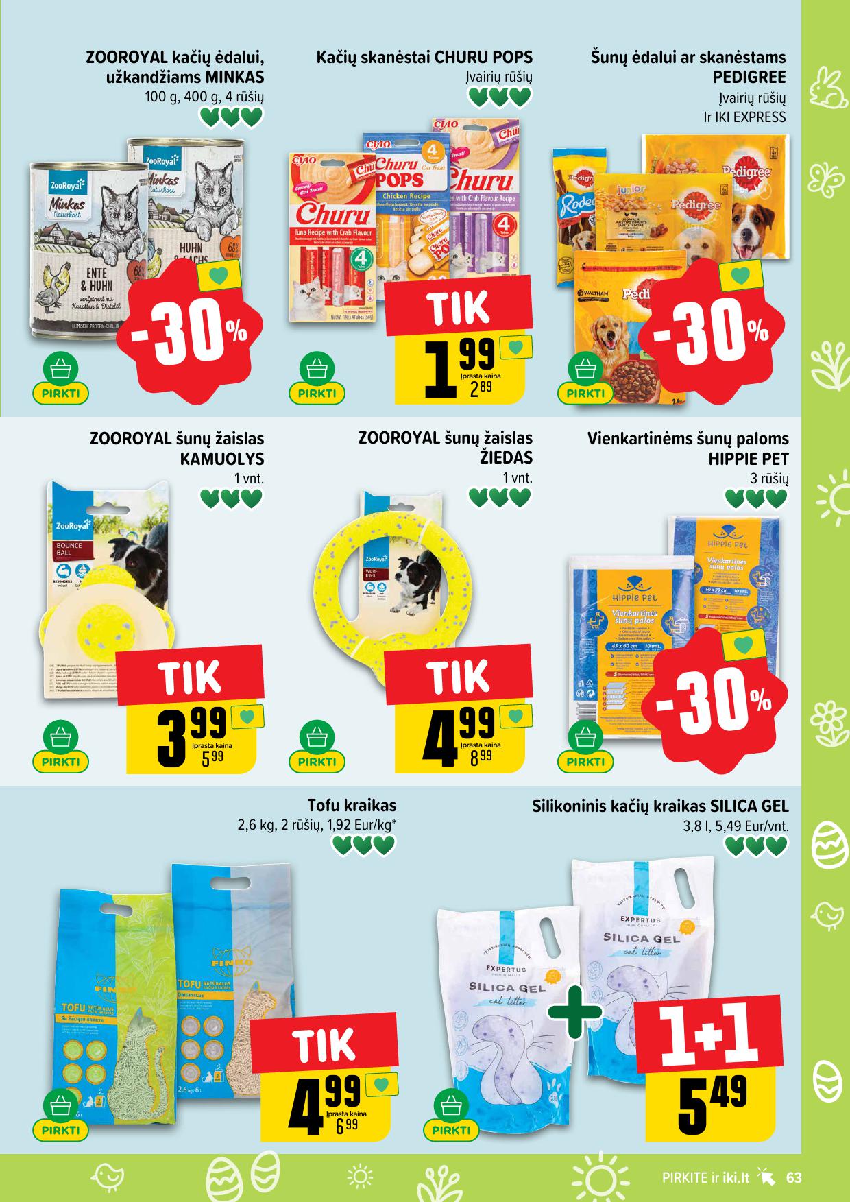 Naujausias IKI kaininis katalogas 2026.03.30 - 2026.04.04