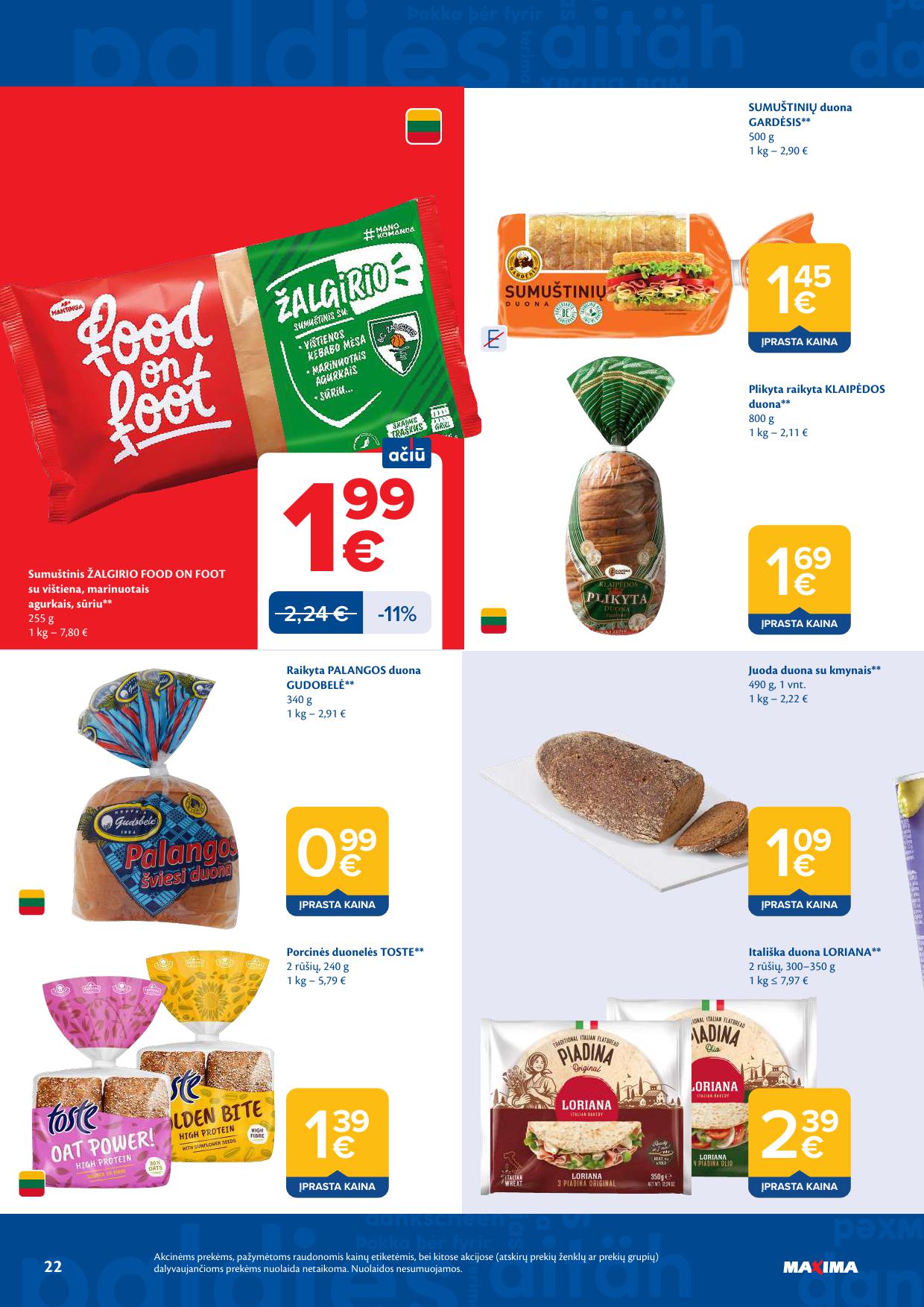 MAXIMA akcijų ir nuolaidų leidinys Nr.17 2026.04.21 - 2026.04.27