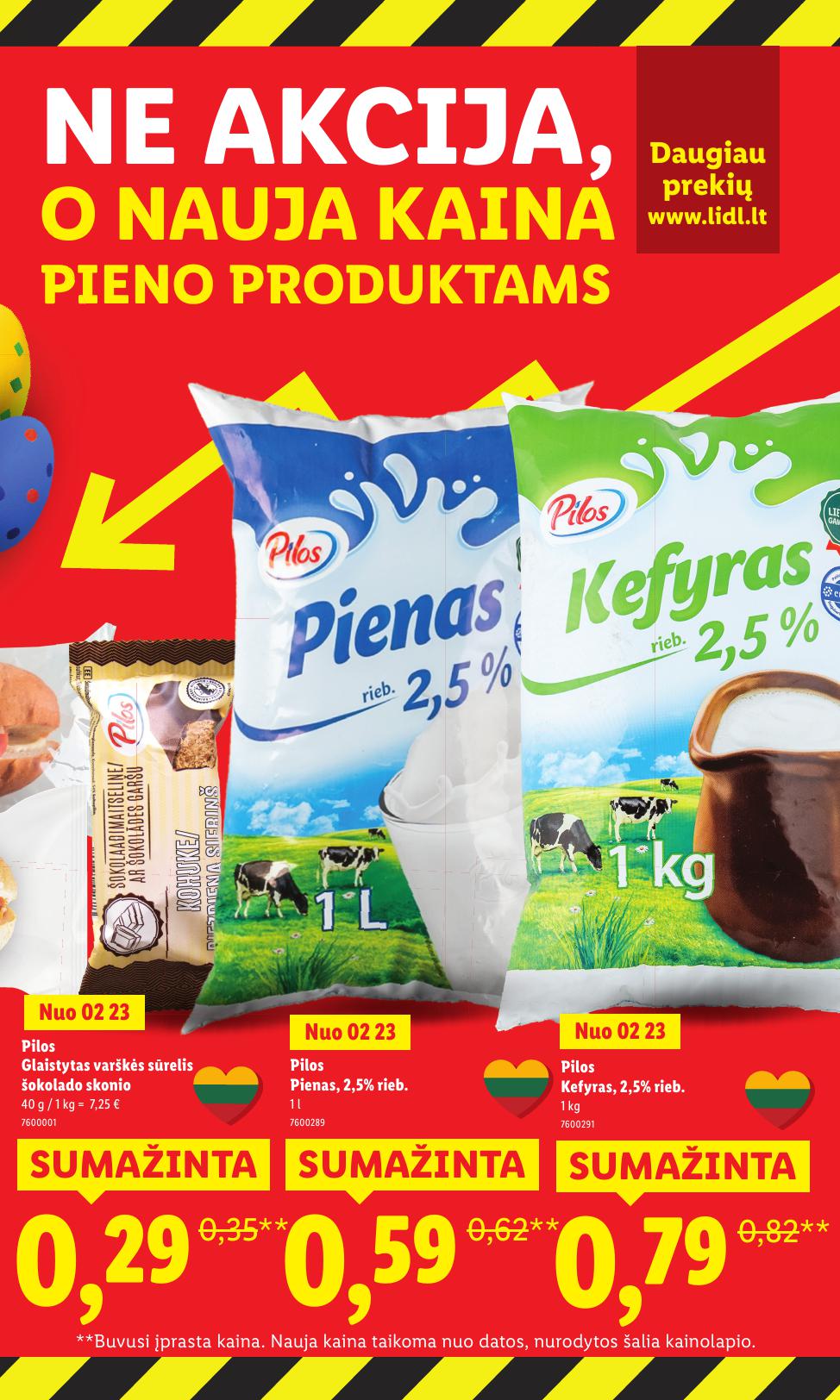 LIDL katalogas "Didysis kainų mažinimas"
