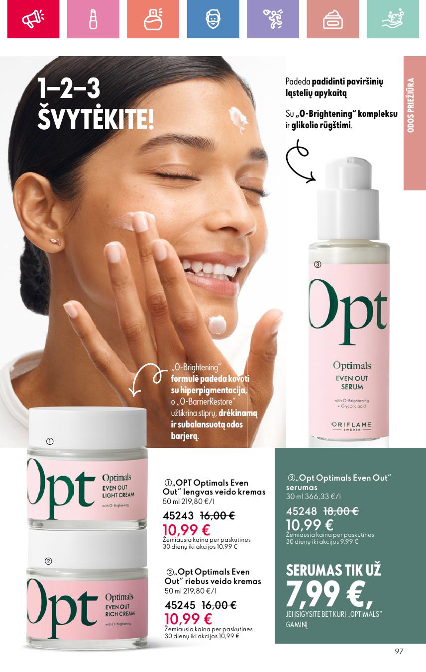 ORIFLAME katalogas galioja 2025.08.03 - 2025.08.23