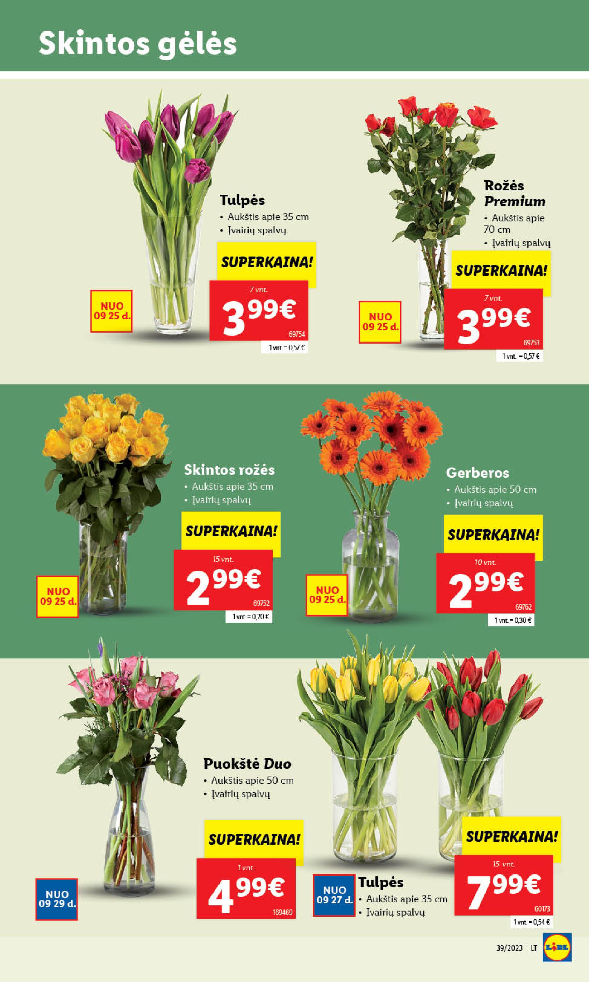 Naujausias LIDL kaininis katalogas 2023.09.25 - 2023.10.01