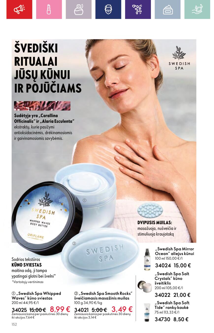 Naujas ORIFLAME katalogas galioja 2023.09.13 - 2023.10.03