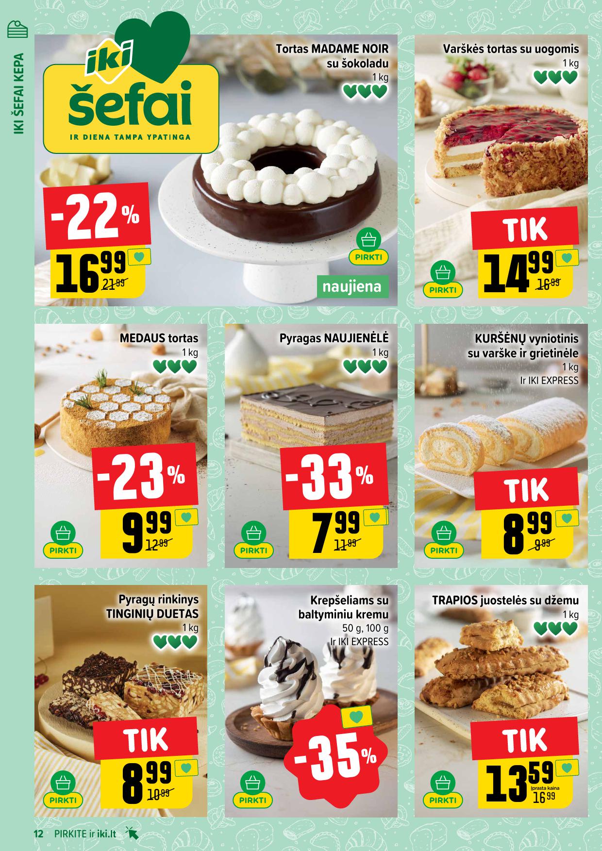 Naujausias IKI kaininis katalogas 2026.01.26 - 2026.02.01