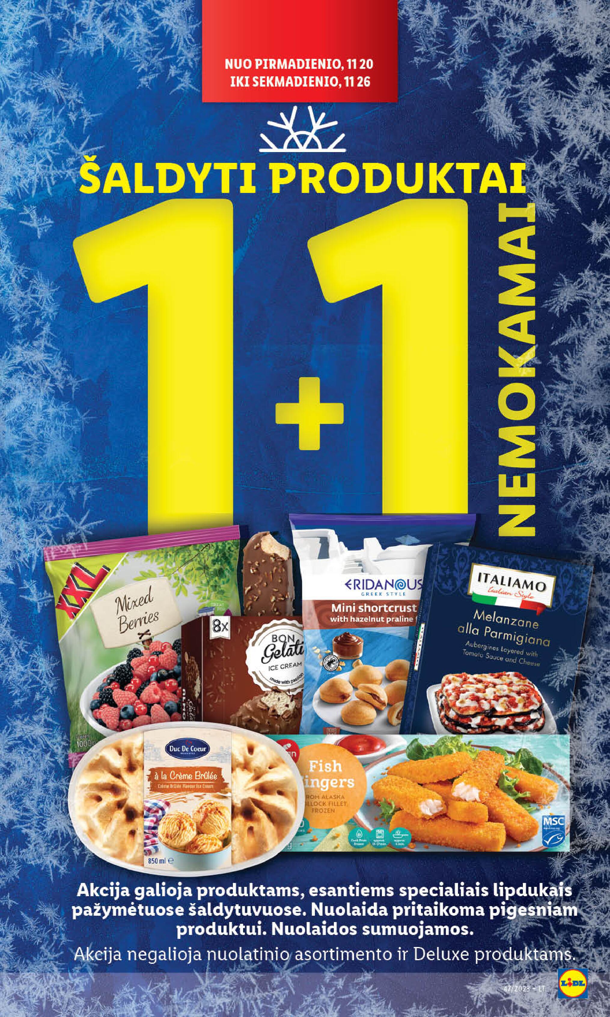 Naujausias LIDL kaininis katalogas 2023.11.20 - 2023.11.26