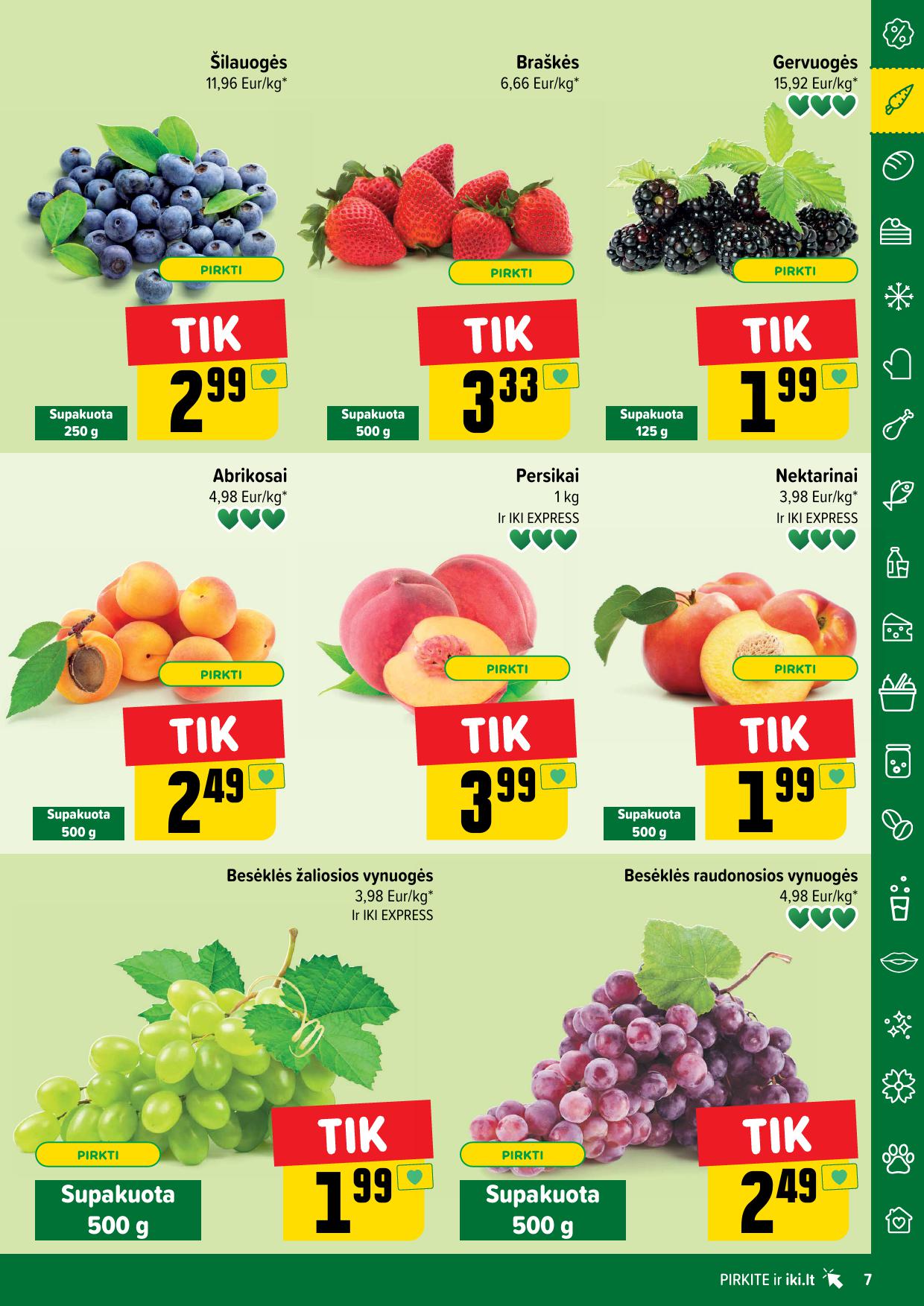 IKI SAVAITĖLĖ akcijų ir nuolaidų leidinys Nr.24 2025.06.09 - 2025.06.15