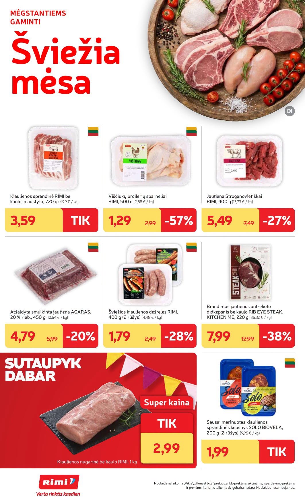 Naujas RIMI leidinys Nr.44 nuo 2026.10.27 iki 2026.11.02