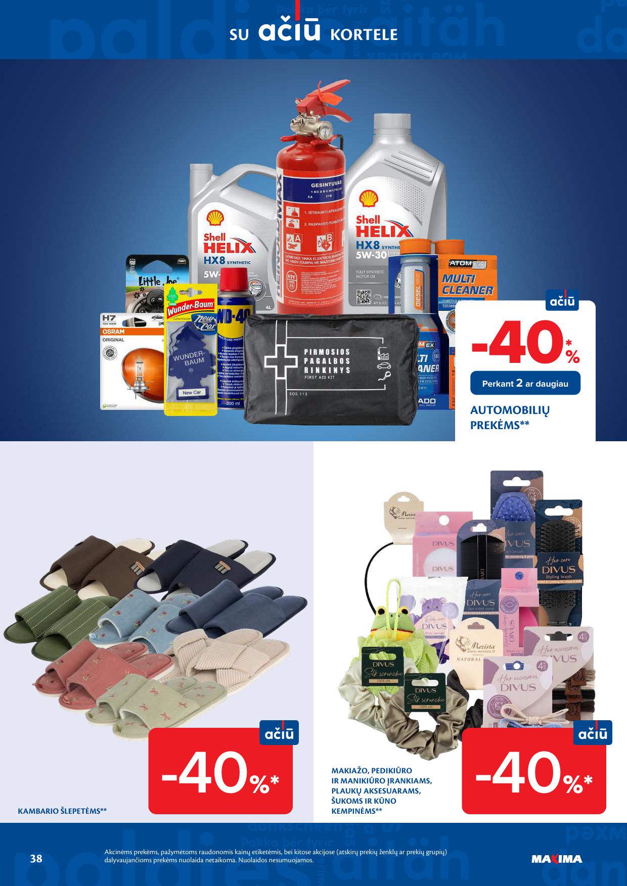 MAXIMA akcijų ir nuolaidų leidinys Nr.16 2026.04.14 - 2026.04.20
