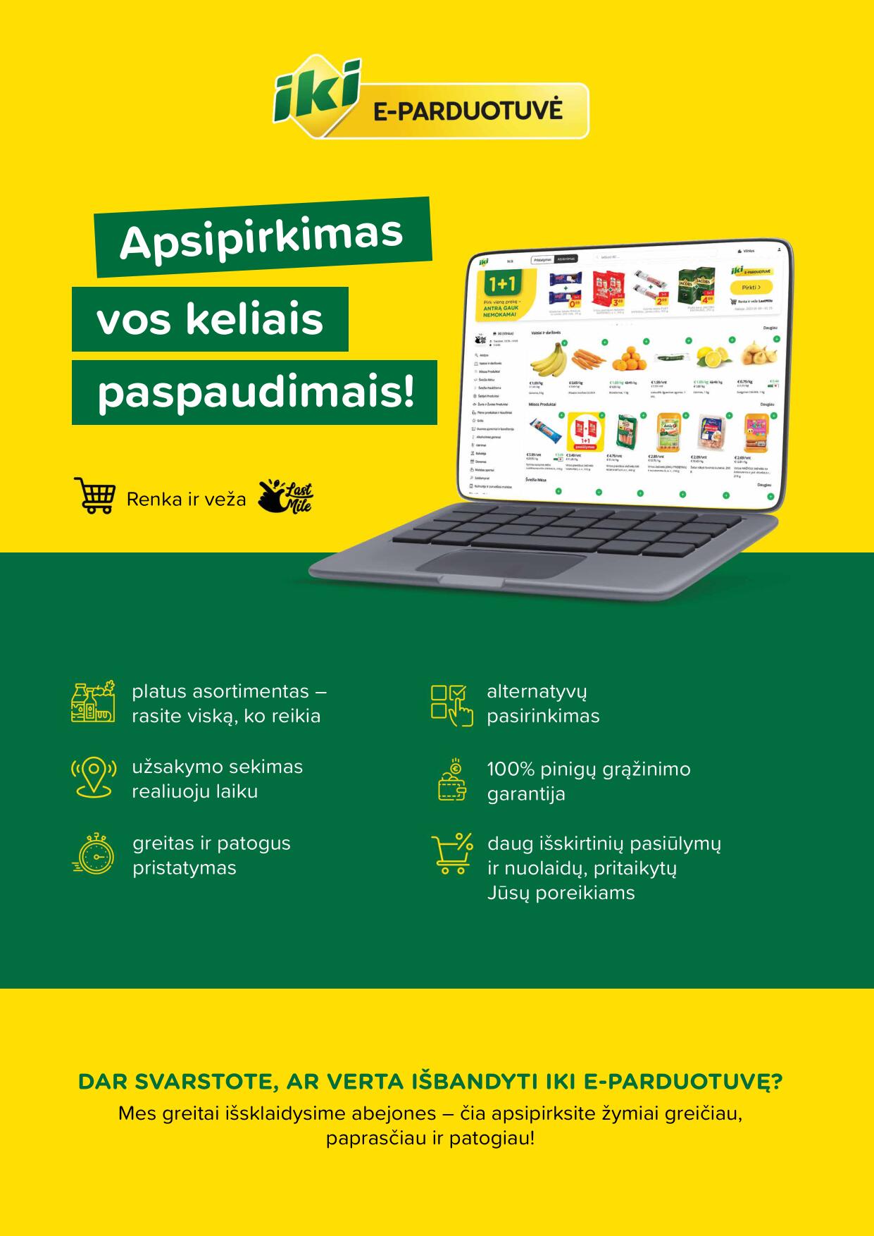 Naujausias IKI kaininis katalogas 2023.05.22 - 2023.05.28