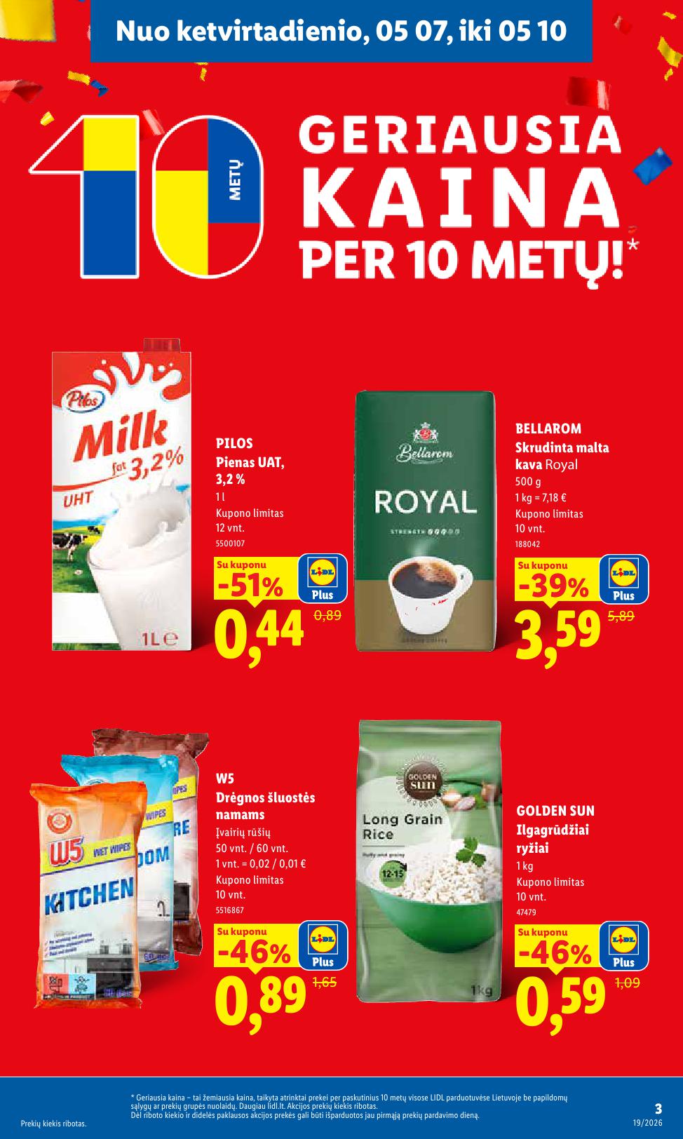 Naujausias LIDL kaininis katalogas 2026.05.04 - 2026.05.10