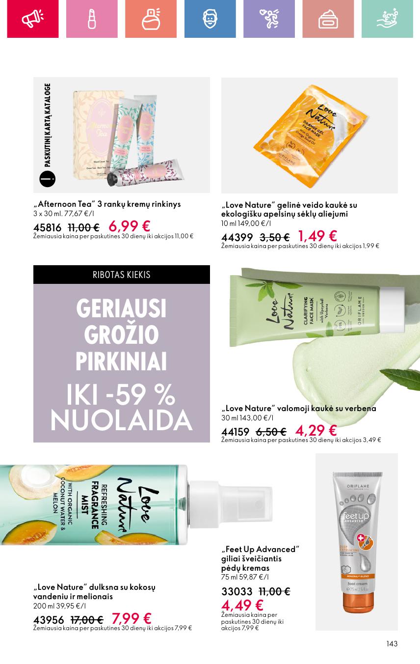 Naujas ORIFLAME katalogas galioja 2025.04.30 - 2025.05.10