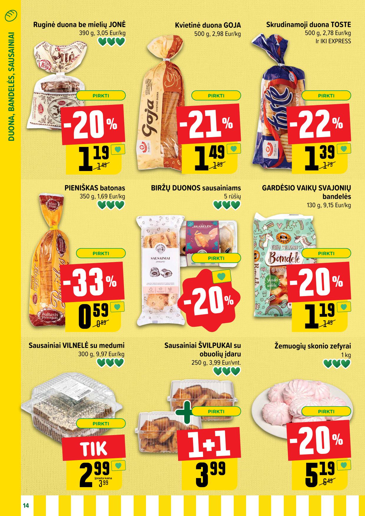Naujausias IKI kaininis katalogas 2024.07.15 - 2024.07.21