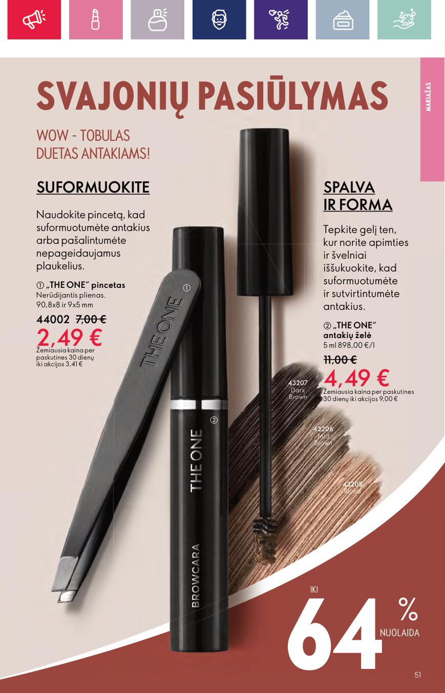 Naujas ORIFLAME katalogas galioja 2023.09.13 - 2023.10.03