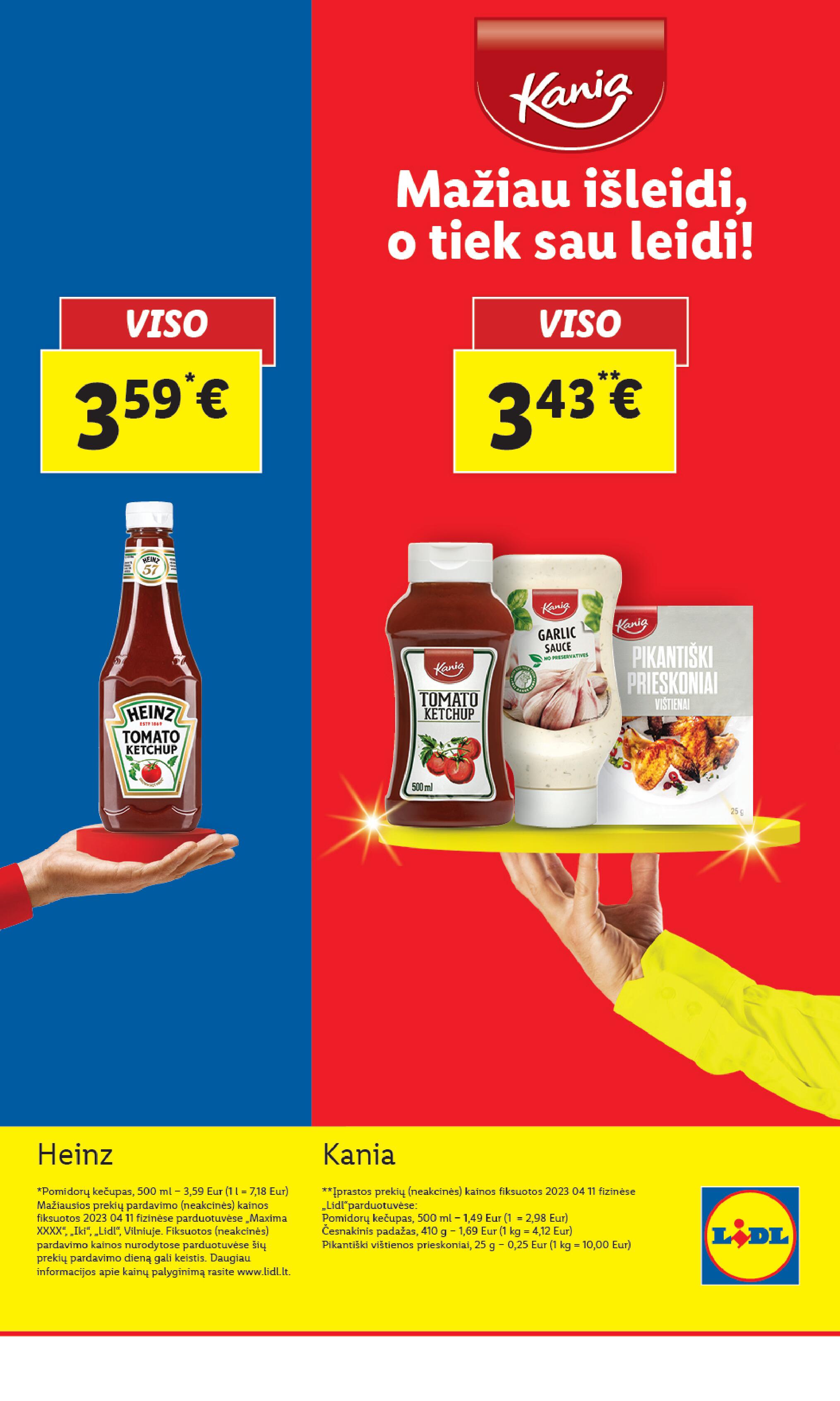 Naujausias LIDL kaininis katalogas 2023.04.17 - 2023.04.23