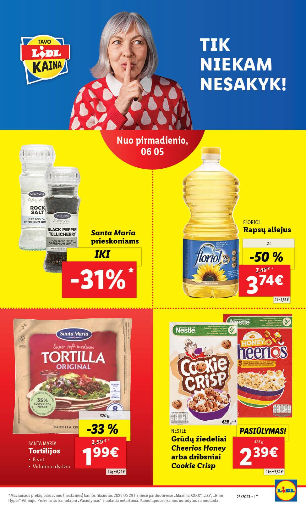 Naujausias LIDL kaininis katalogas 2023.06.05 - 2023.06.11