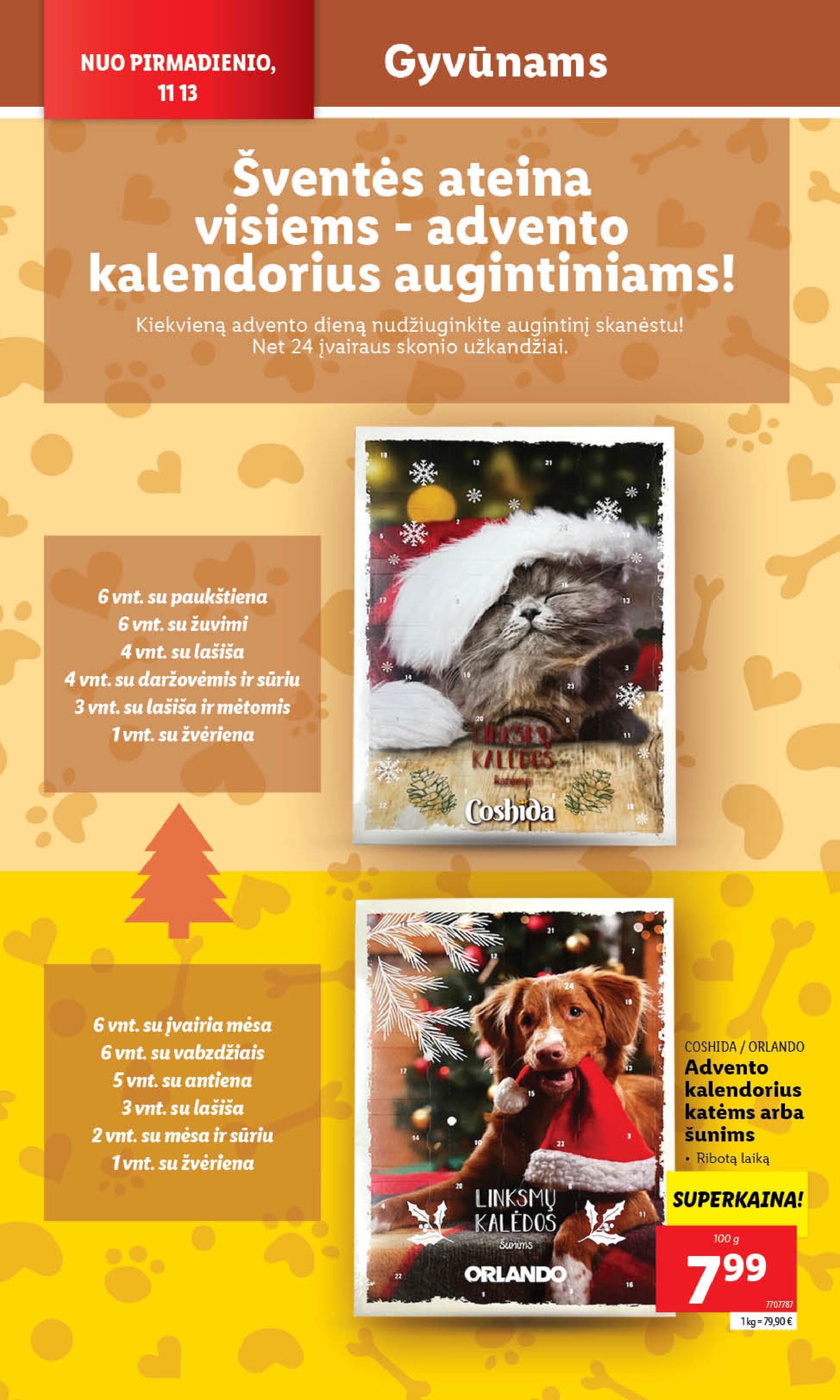 Naujausias LIDL kaininis katalogas 2023.11.13 - 2023.11.19