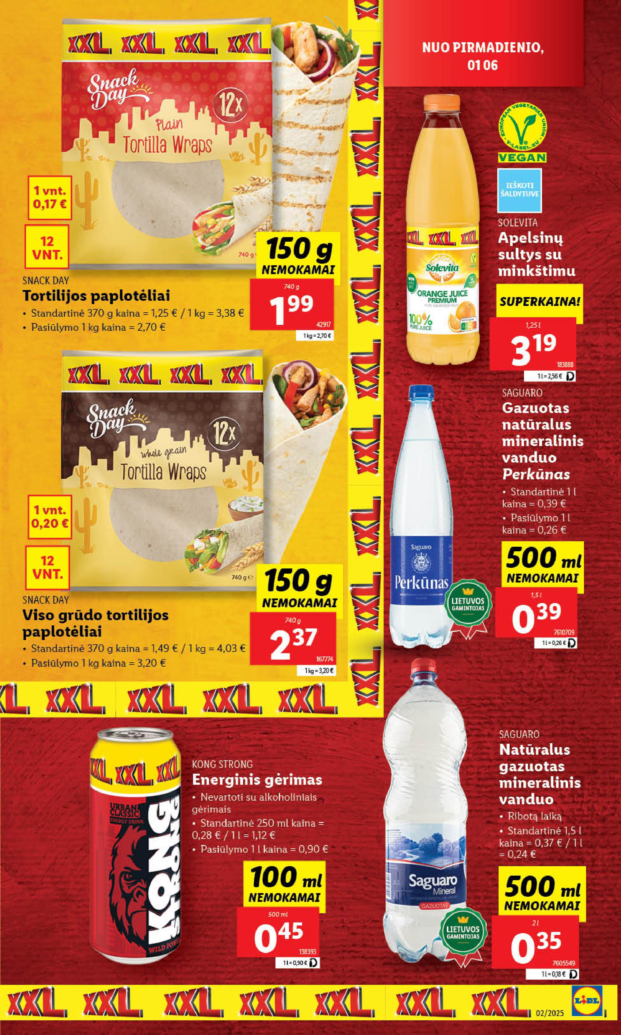 Naujausias LIDL kaininis katalogas 2025.01.06 - 2025.01.12