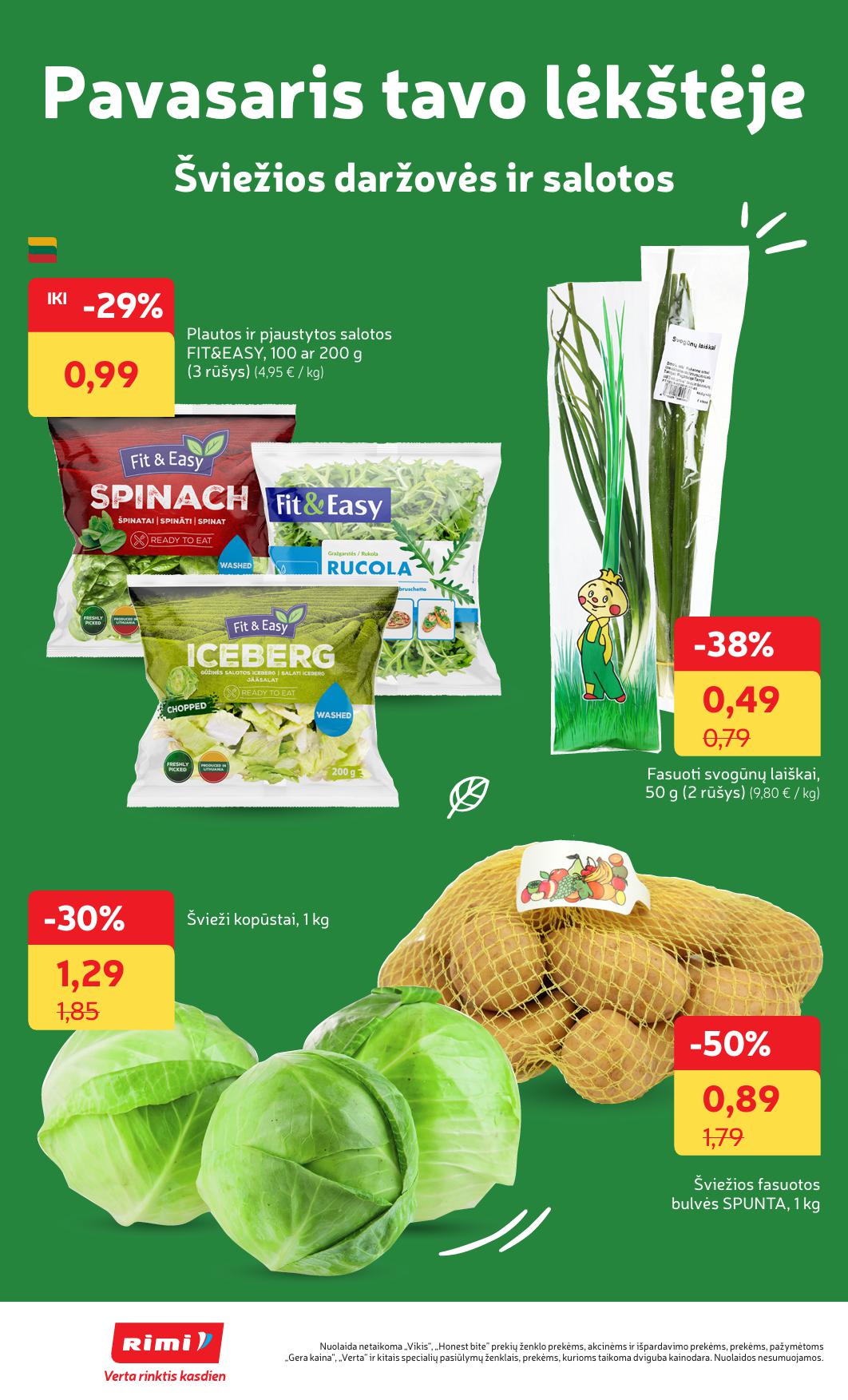 Naujausias RIMI kaininis katalogas 2026.03.24 - 2026.03.30