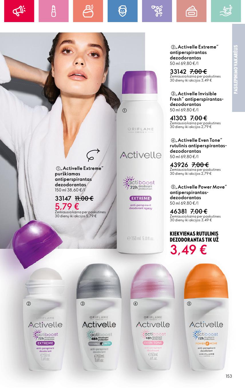ORIFLAME katalogas galioja 2025.08.03 - 2025.08.23
