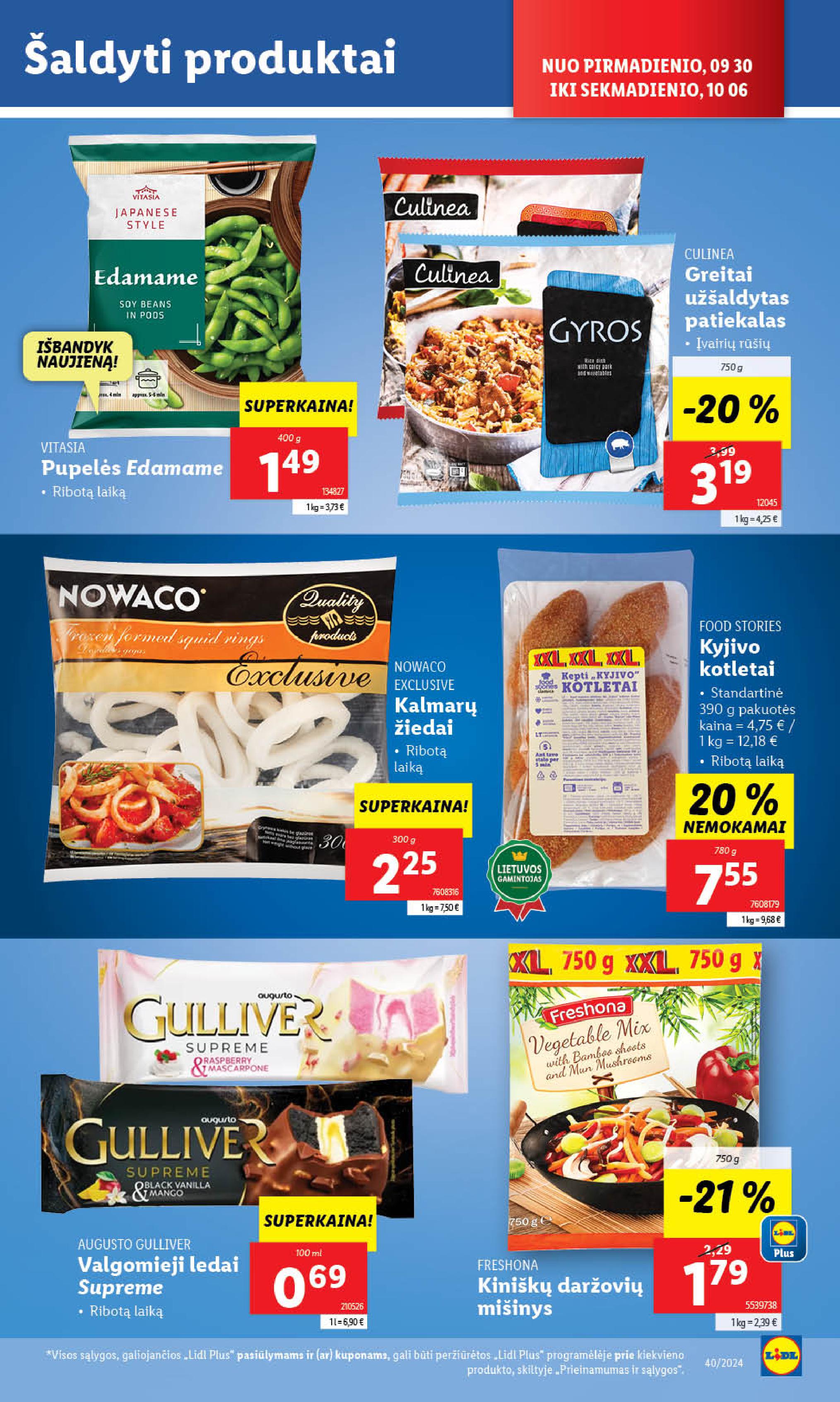 Naujausias LIDL kaininis katalogas 2024.09.30 - 2024.10.06