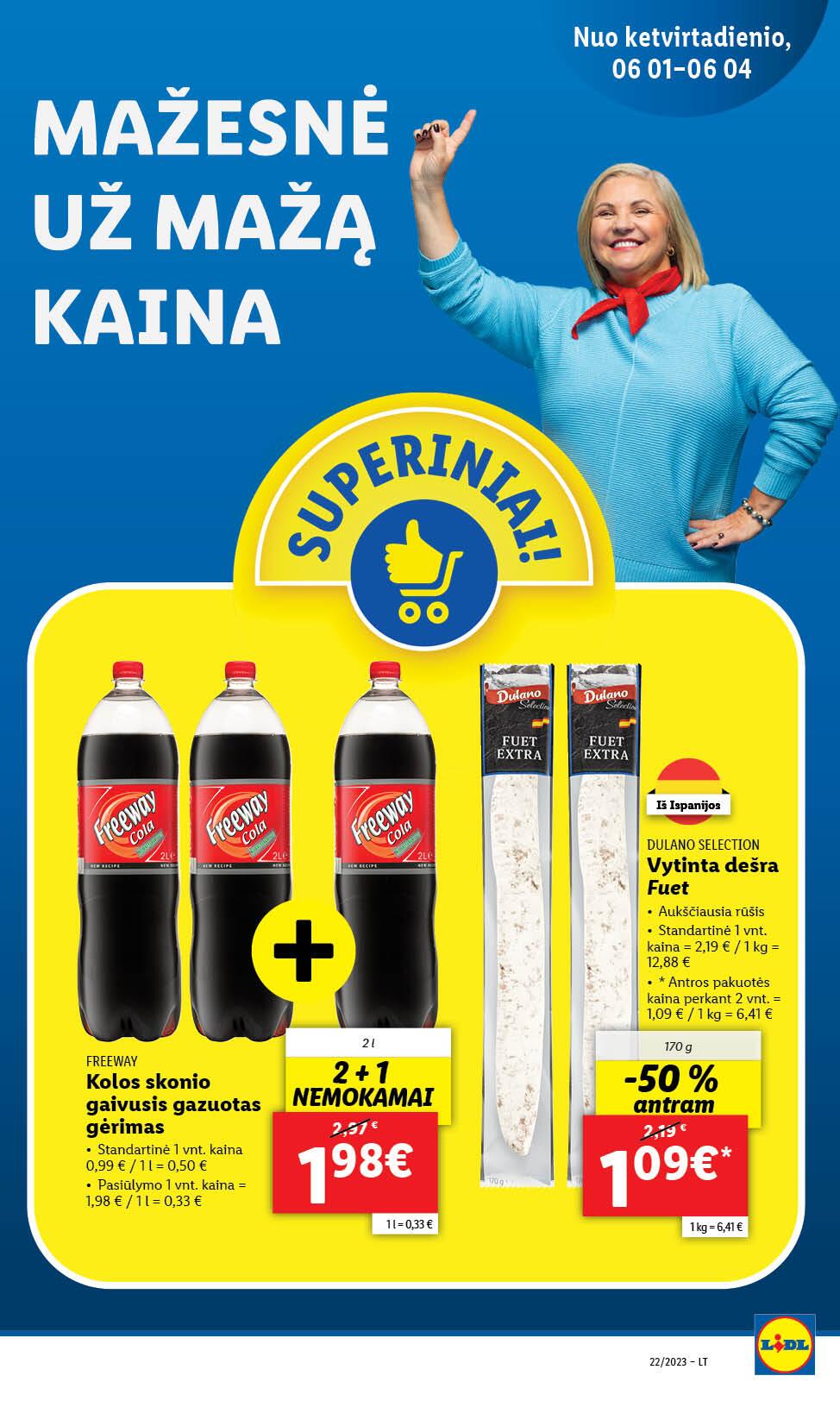 Naujausias LIDL kaininis katalogas 2023.05.29 - 2023.06.04