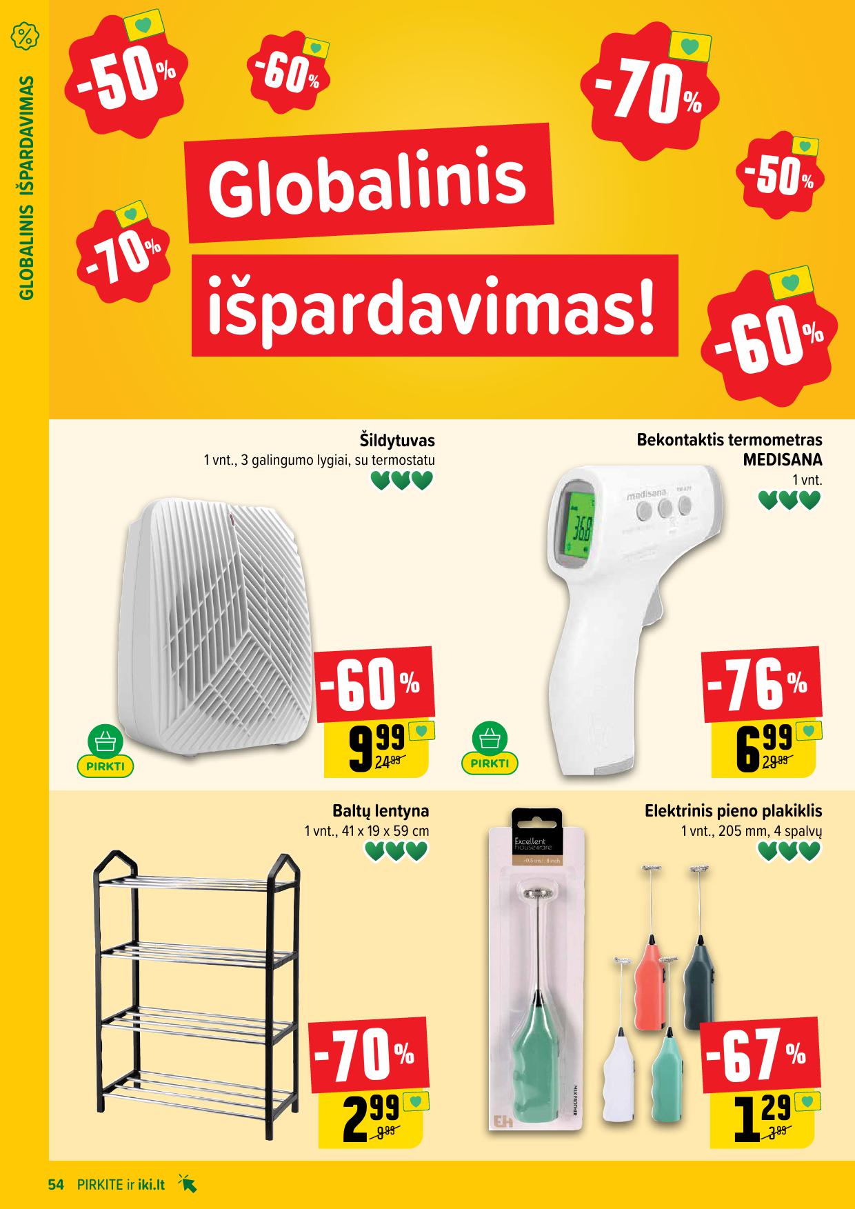 Naujausias IKI kaininis katalogas 2026.01.05 - 2026.01.11