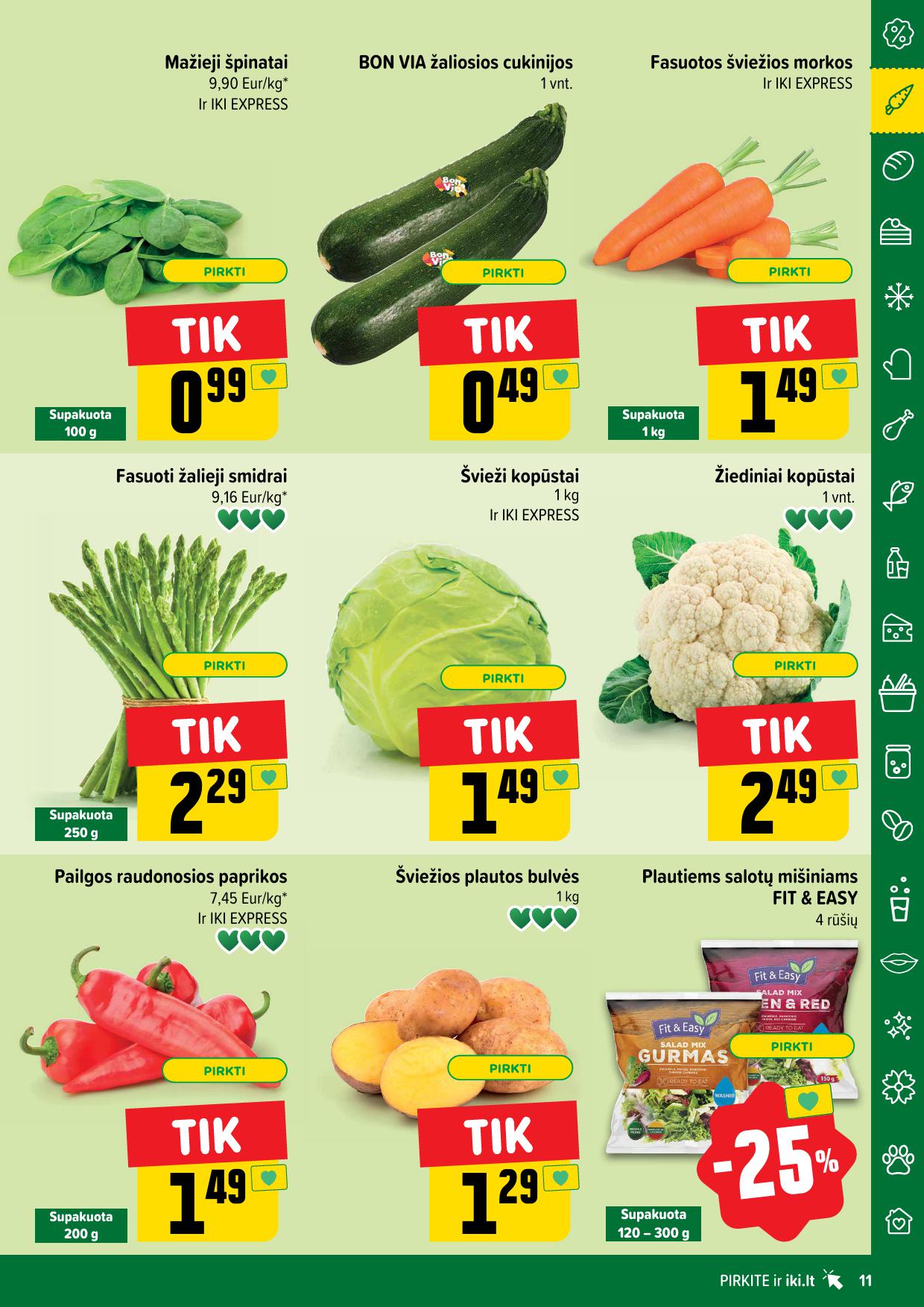 Naujausias IKI kaininis katalogas 2025.05.12 - 2025.05.18