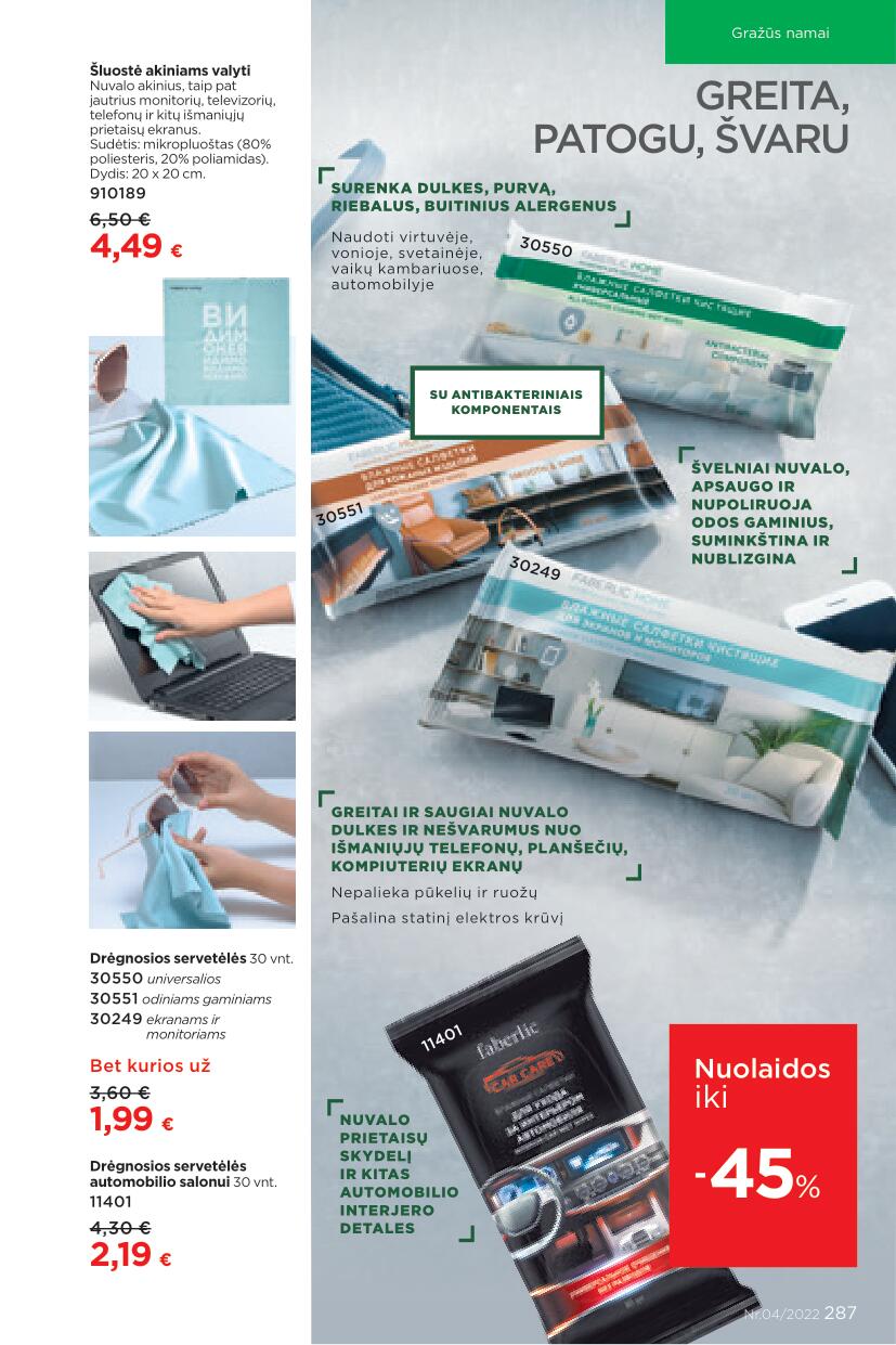 FABERLIC katalogas Nr.4 galioja 2022.02.21 - 2022.03.13