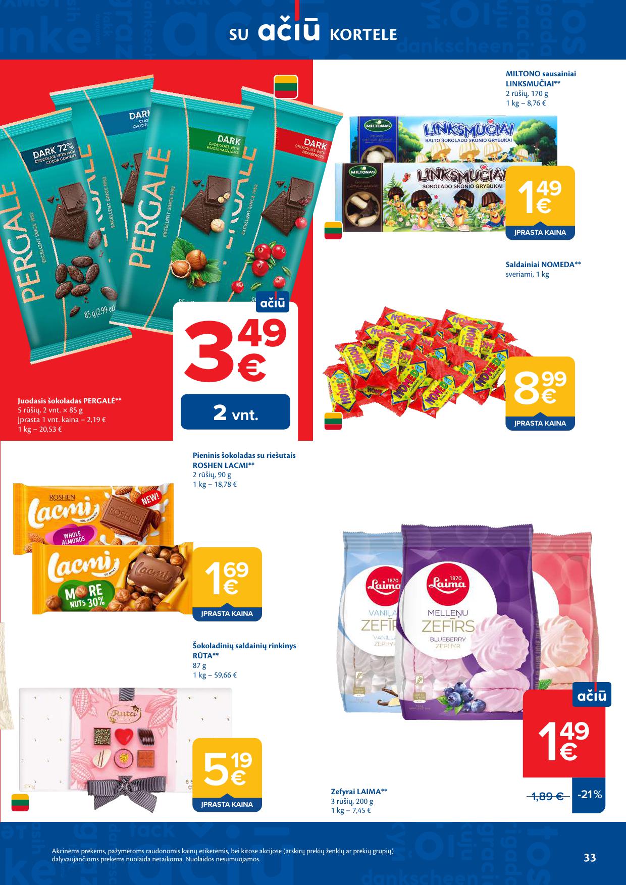 MAXIMA akcijų ir nuolaidų leidinys Nr.17 2026.04.21 - 2026.04.27