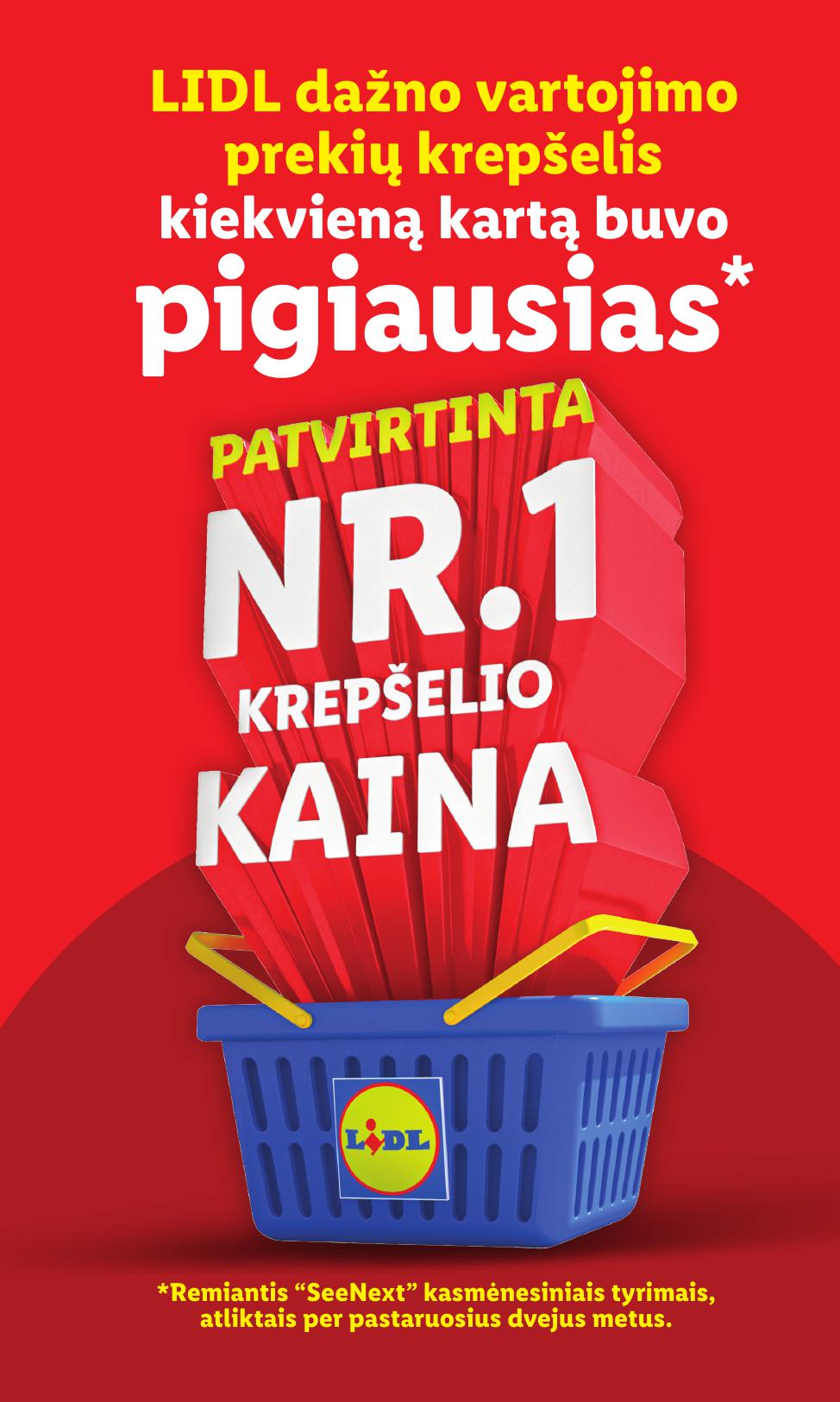 LIDL ne maisto prekių leidinys 2026.10.19 - 2026.10.25